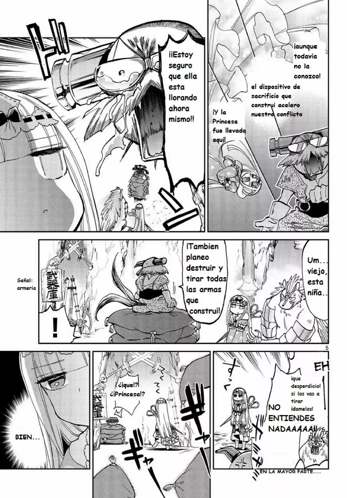 MAOU-JOU DE OYASUMI - Capítulo 30 - Página 5 - LectorTMOo