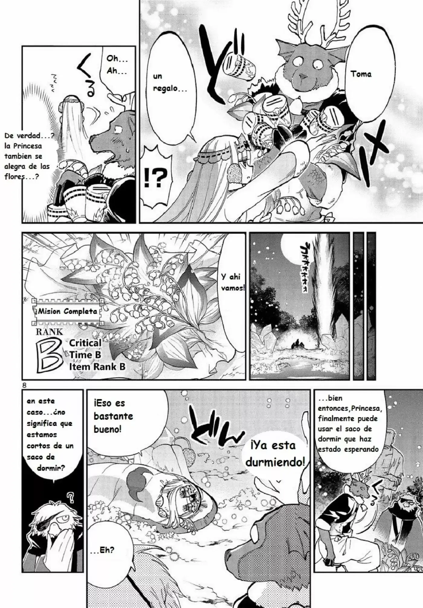 MAOU-JOU DE OYASUMI - Capítulo 35 - Página 8 - LectorTMOo