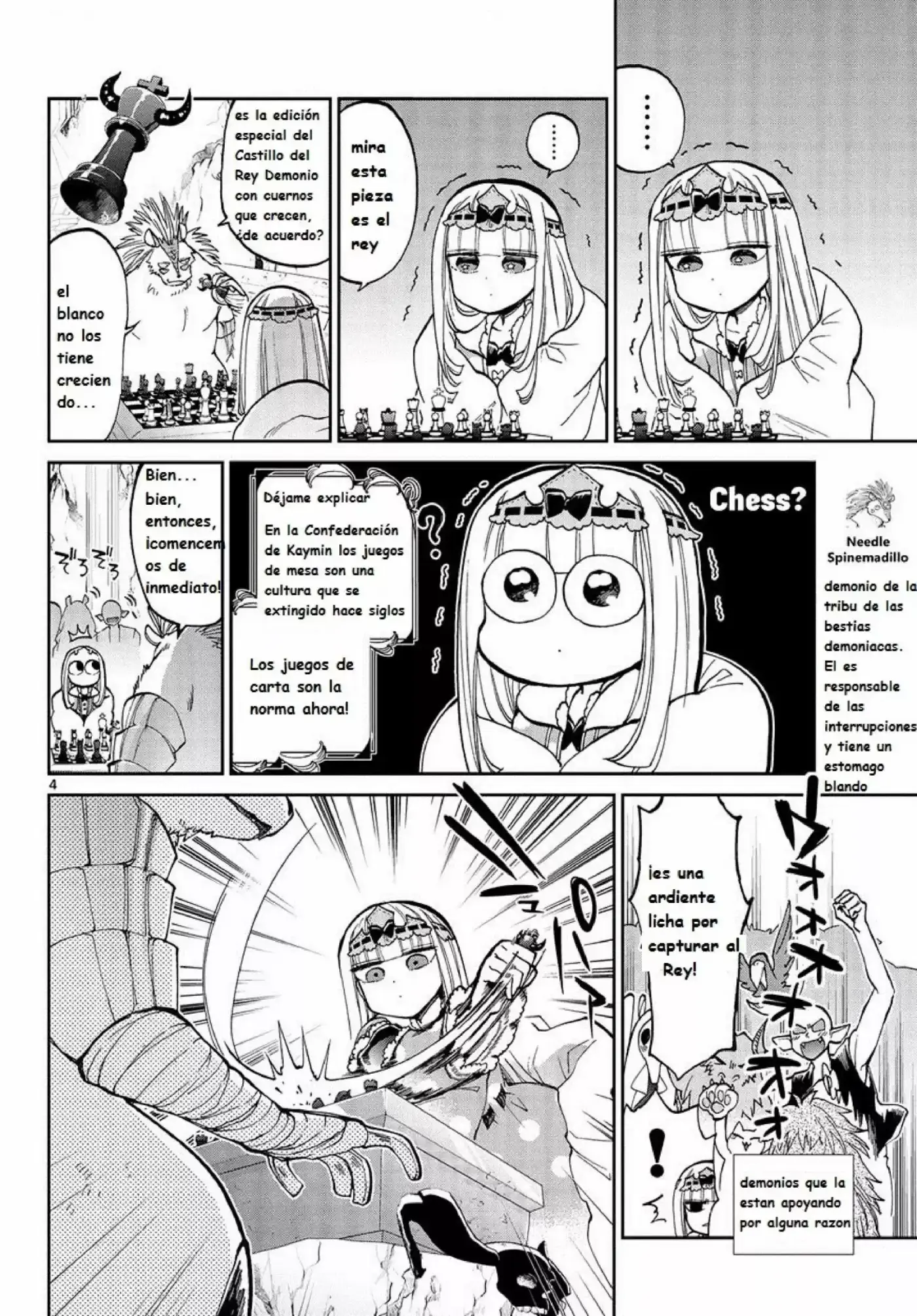 MAOU-JOU DE OYASUMI - Capítulo 36 - Página 4 - LectorTMOo