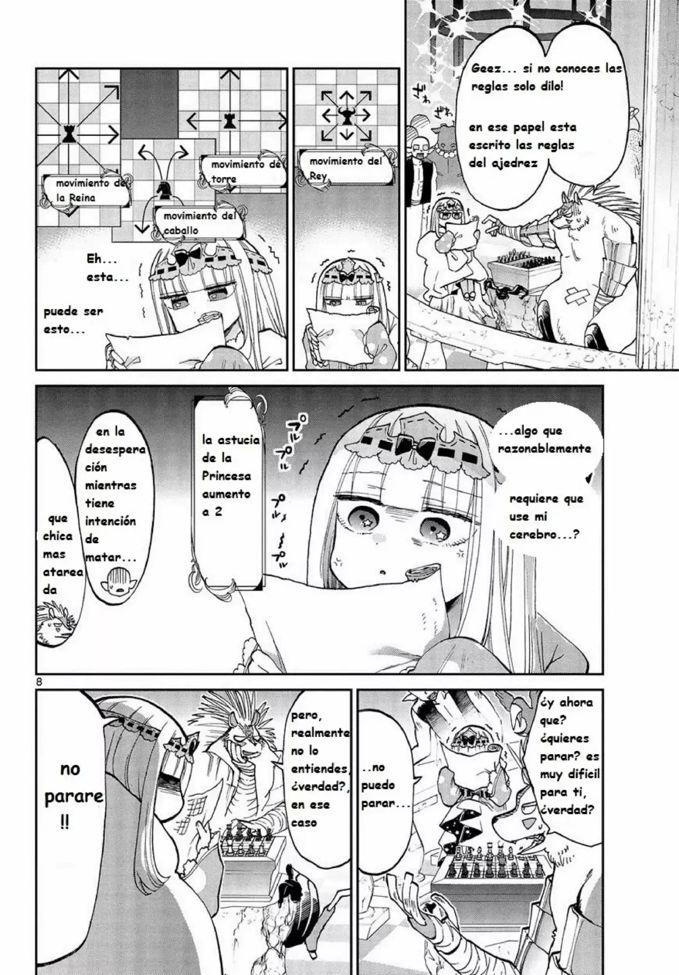 MAOU-JOU DE OYASUMI - Capítulo 36 - Página 8 - LectorTMOo
