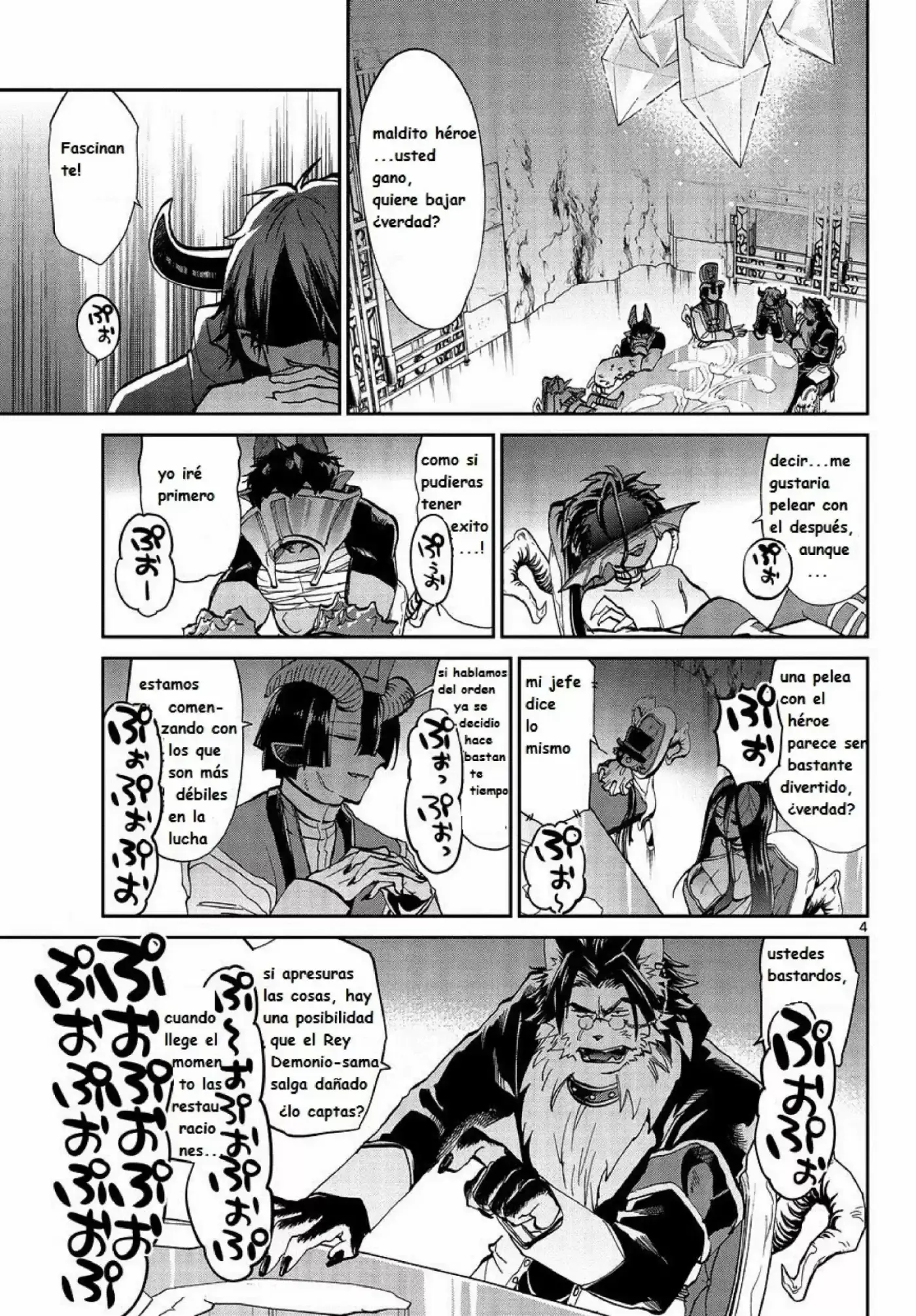MAOU-JOU DE OYASUMI - Capítulo 37 - Página 4 - LectorTMOo