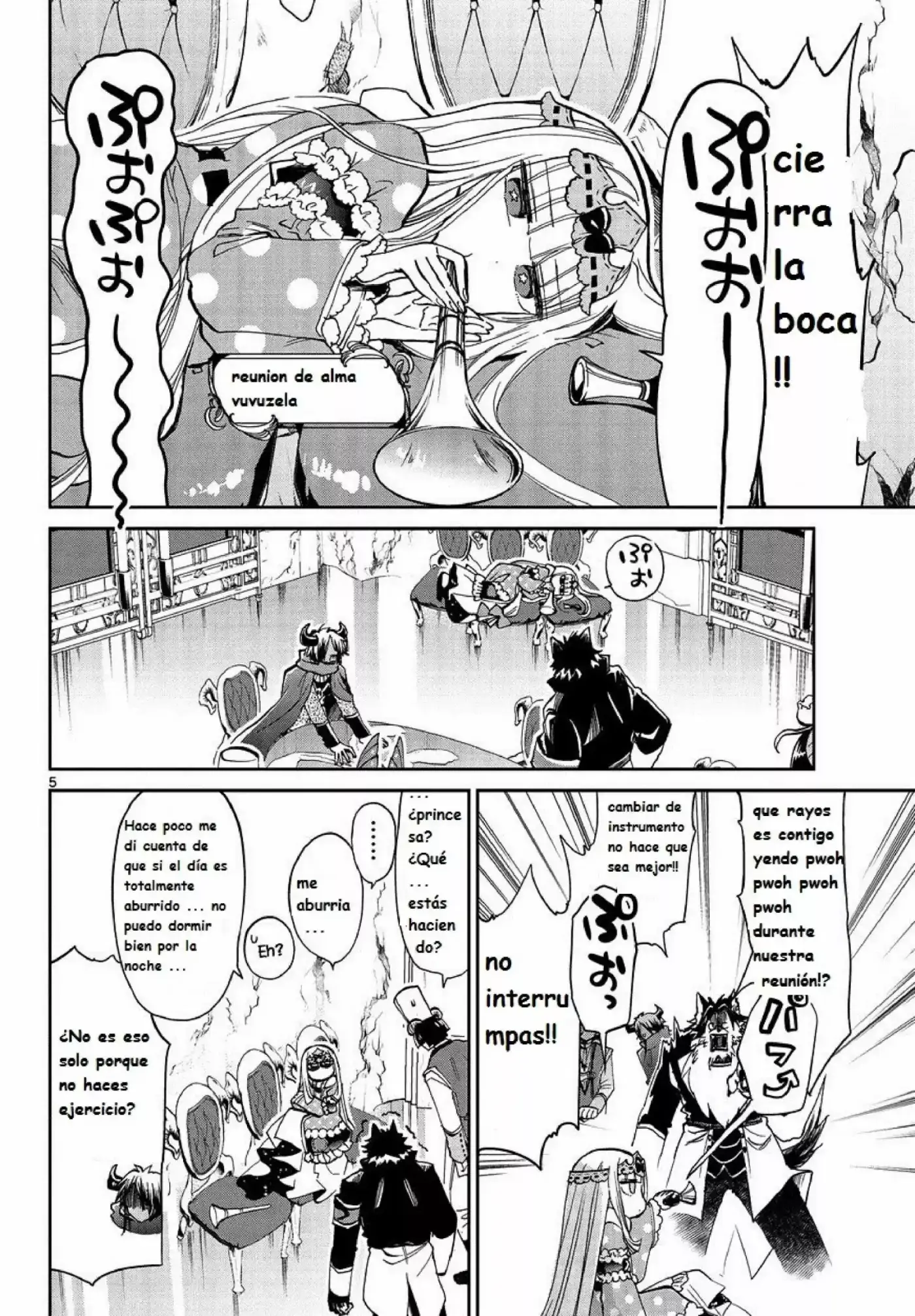 MAOU-JOU DE OYASUMI - Capítulo 37 - Página 5 - LectorTMOo
