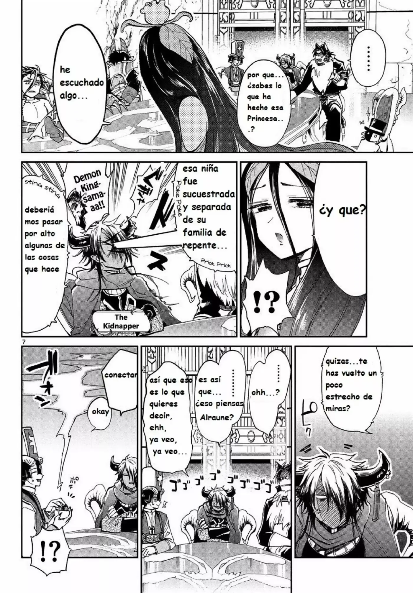 MAOU-JOU DE OYASUMI - Capítulo 37 - Página 7 - LectorTMOo