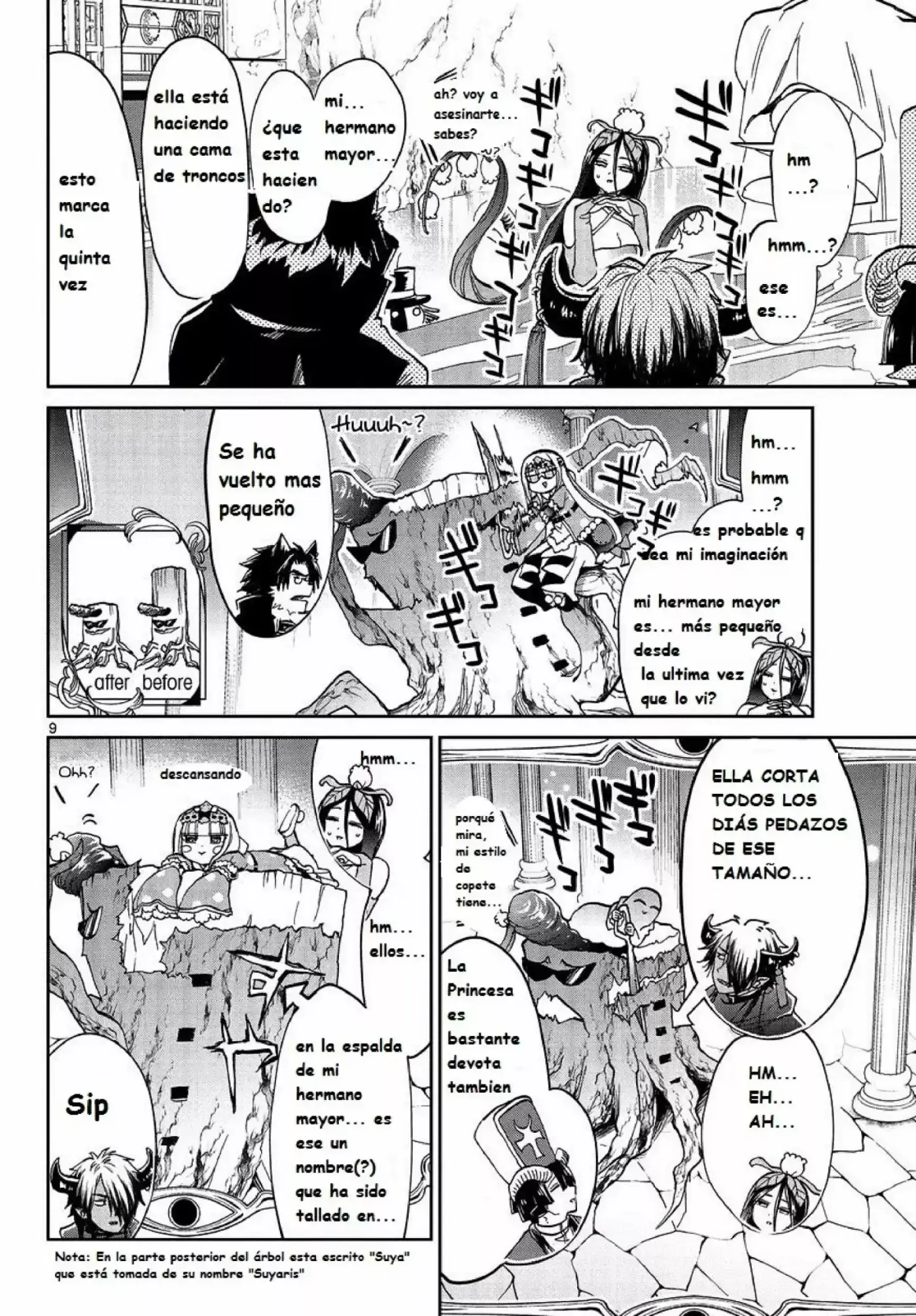 MAOU-JOU DE OYASUMI - Capítulo 37 - Página 9 - LectorTMOo