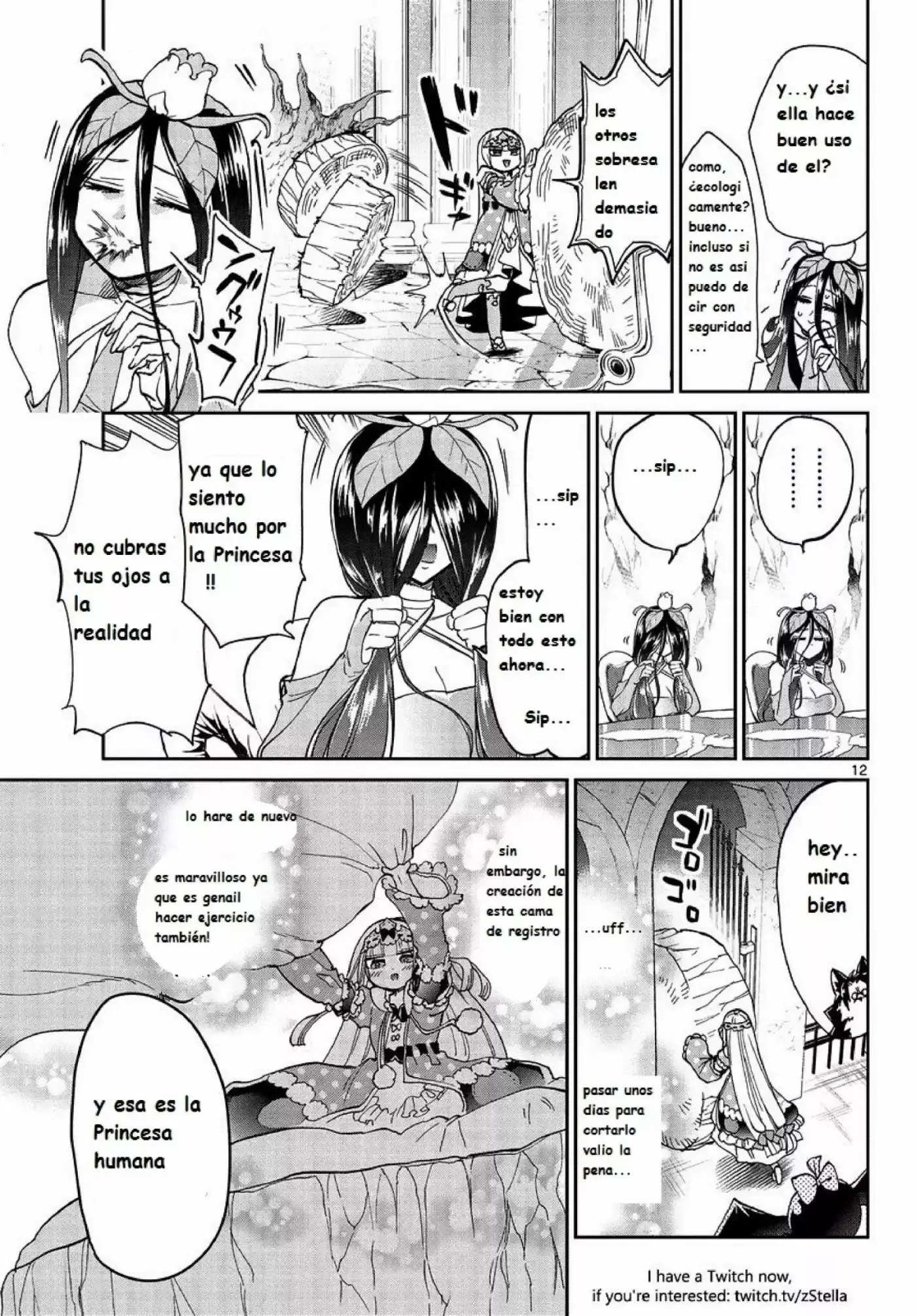 MAOU-JOU DE OYASUMI - Capítulo 37 - Página 12 - LectorTMOo