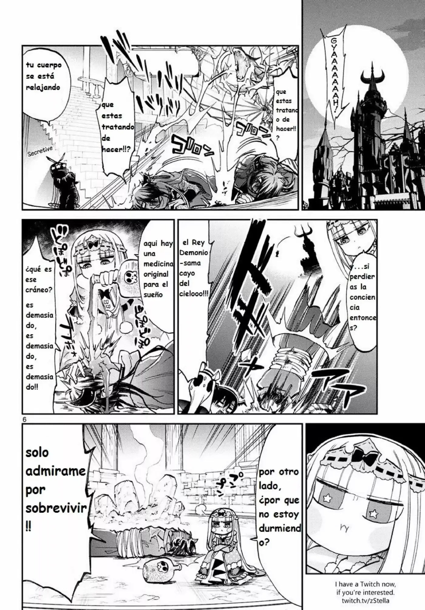 MAOU-JOU DE OYASUMI - Capítulo 38 - Página 6 - LectorTMOo
