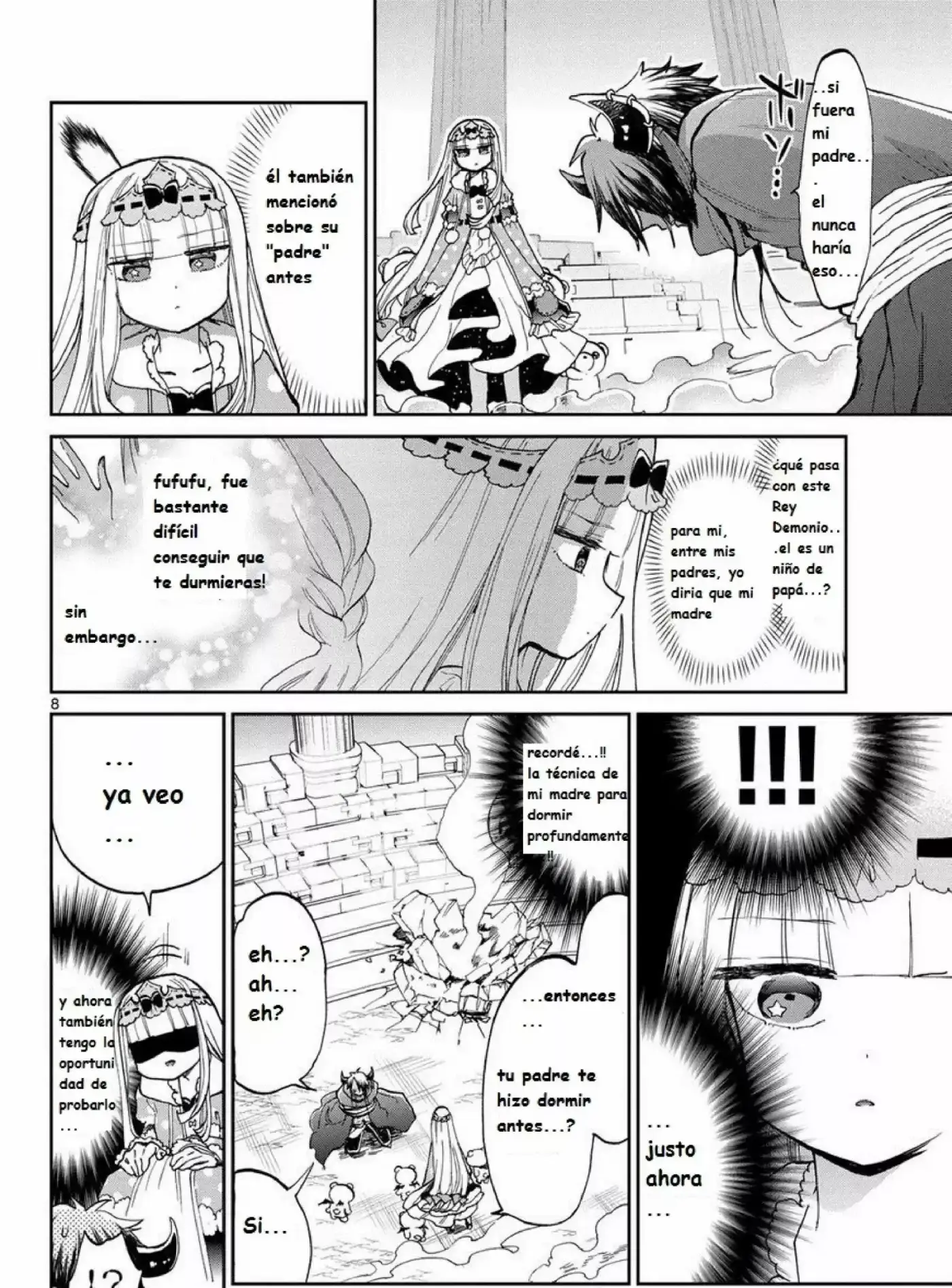 MAOU-JOU DE OYASUMI - Capítulo 38 - Página 8 - LectorTMOo