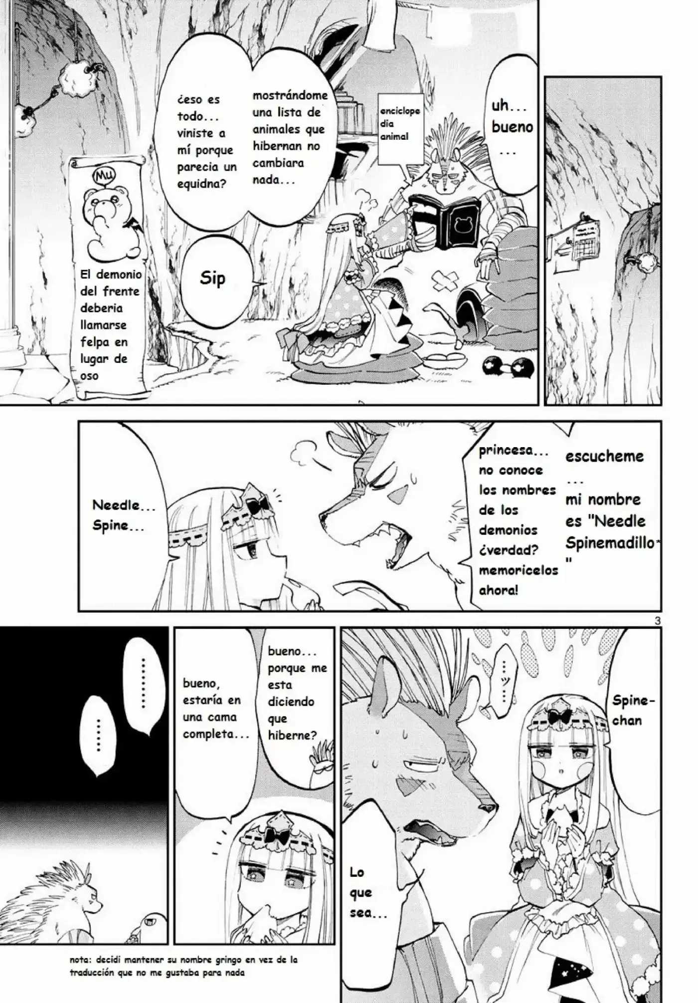 MAOU-JOU DE OYASUMI - Capítulo 41 - Página 3 - LectorTMOo