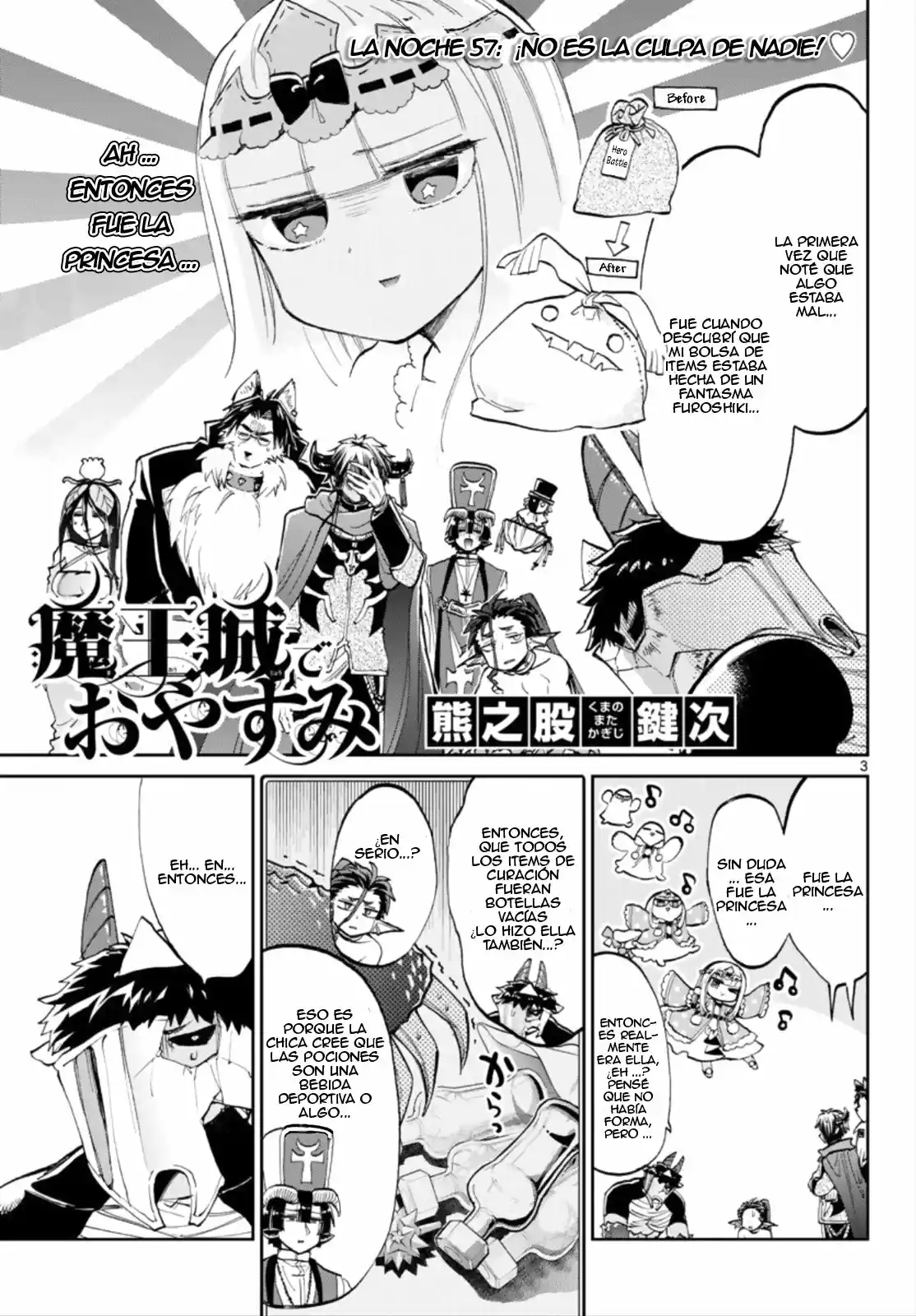 MAOU-JOU DE OYASUMI - Capítulo 57 - Página 4 - LectorTMOo