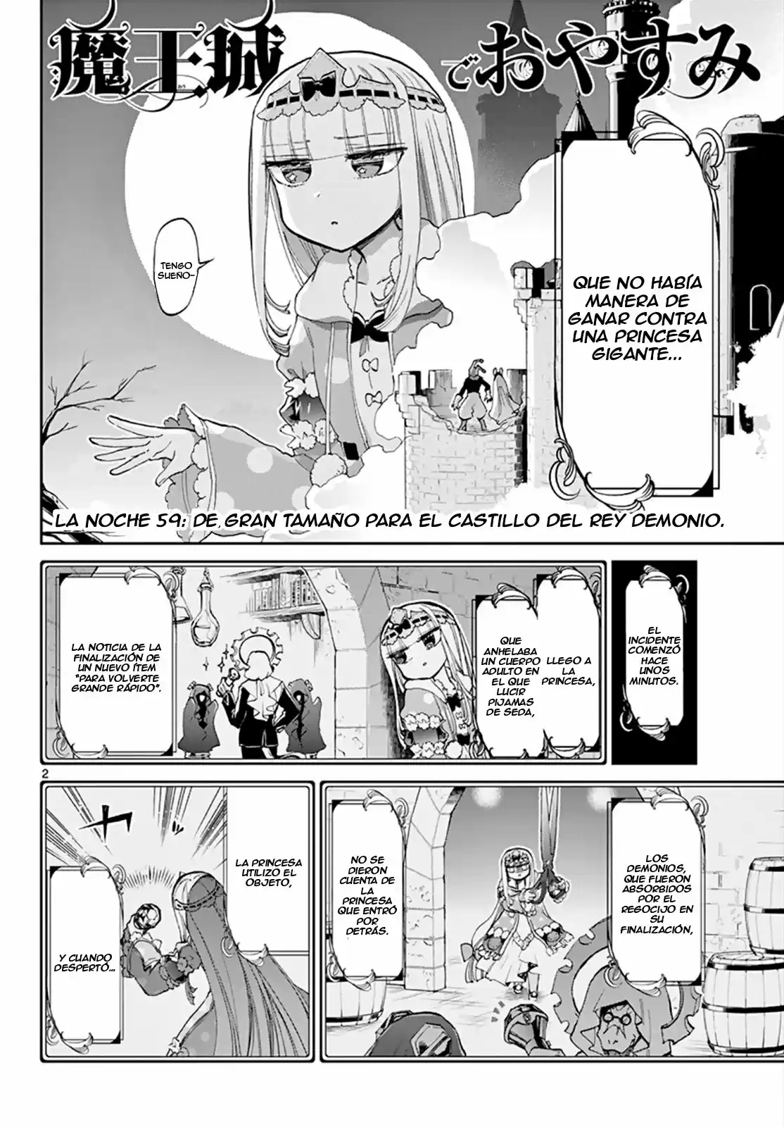 MAOU-JOU DE OYASUMI - Capítulo 59 - Página 3 - LectorTMOo