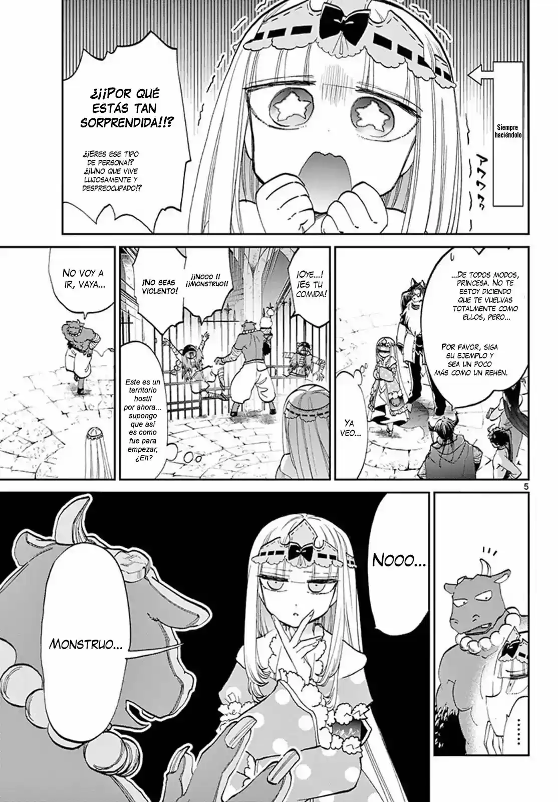 MAOU-JOU DE OYASUMI - Capítulo 65 - Página 5 - LectorTMOo