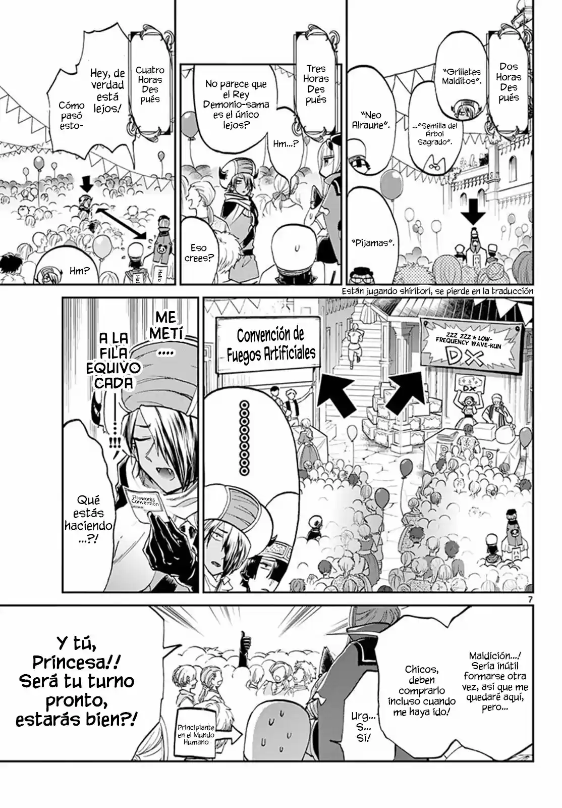 MAOU-JOU DE OYASUMI - Capítulo 67 - Página 8 - LectorTMOo