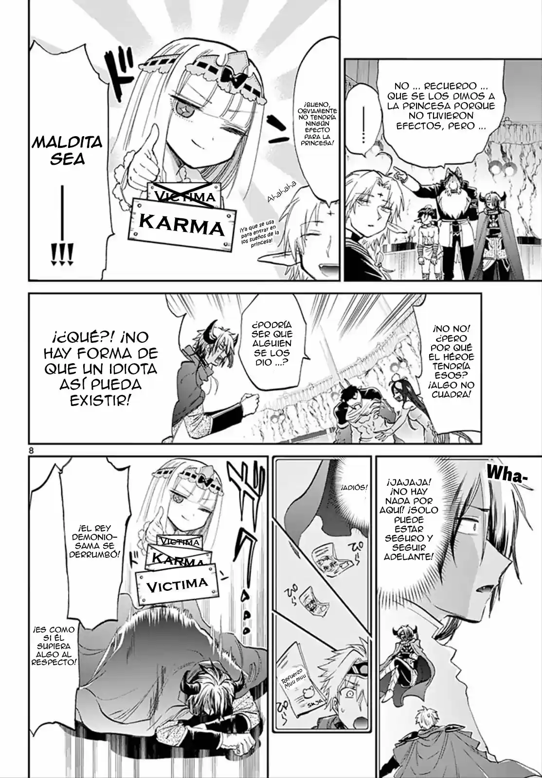 MAOU-JOU DE OYASUMI - Capítulo 77 - Página 9 - LectorTMOo
