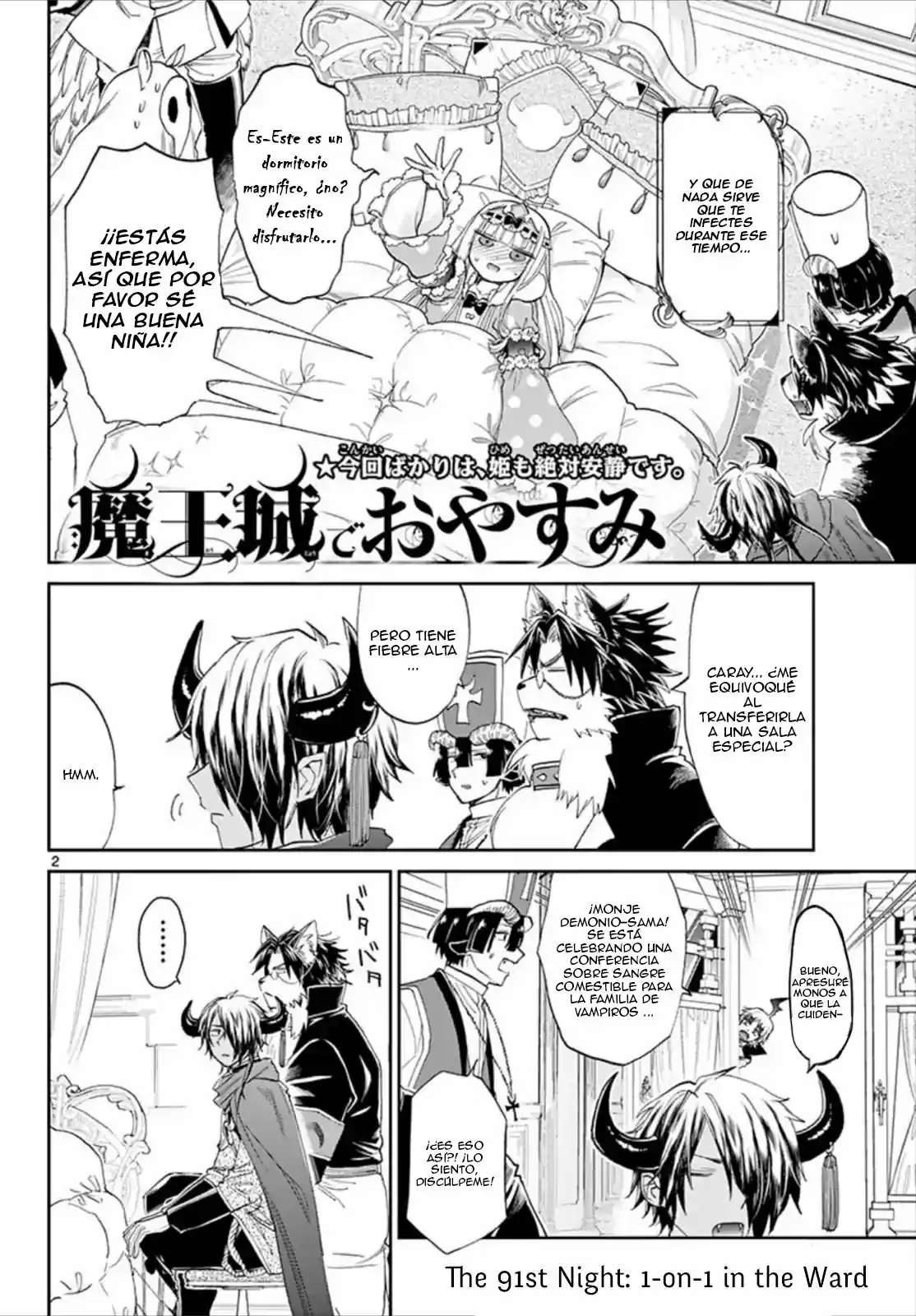 MAOU-JOU DE OYASUMI - Capítulo 91 - Página 3 - LectorTMOo
