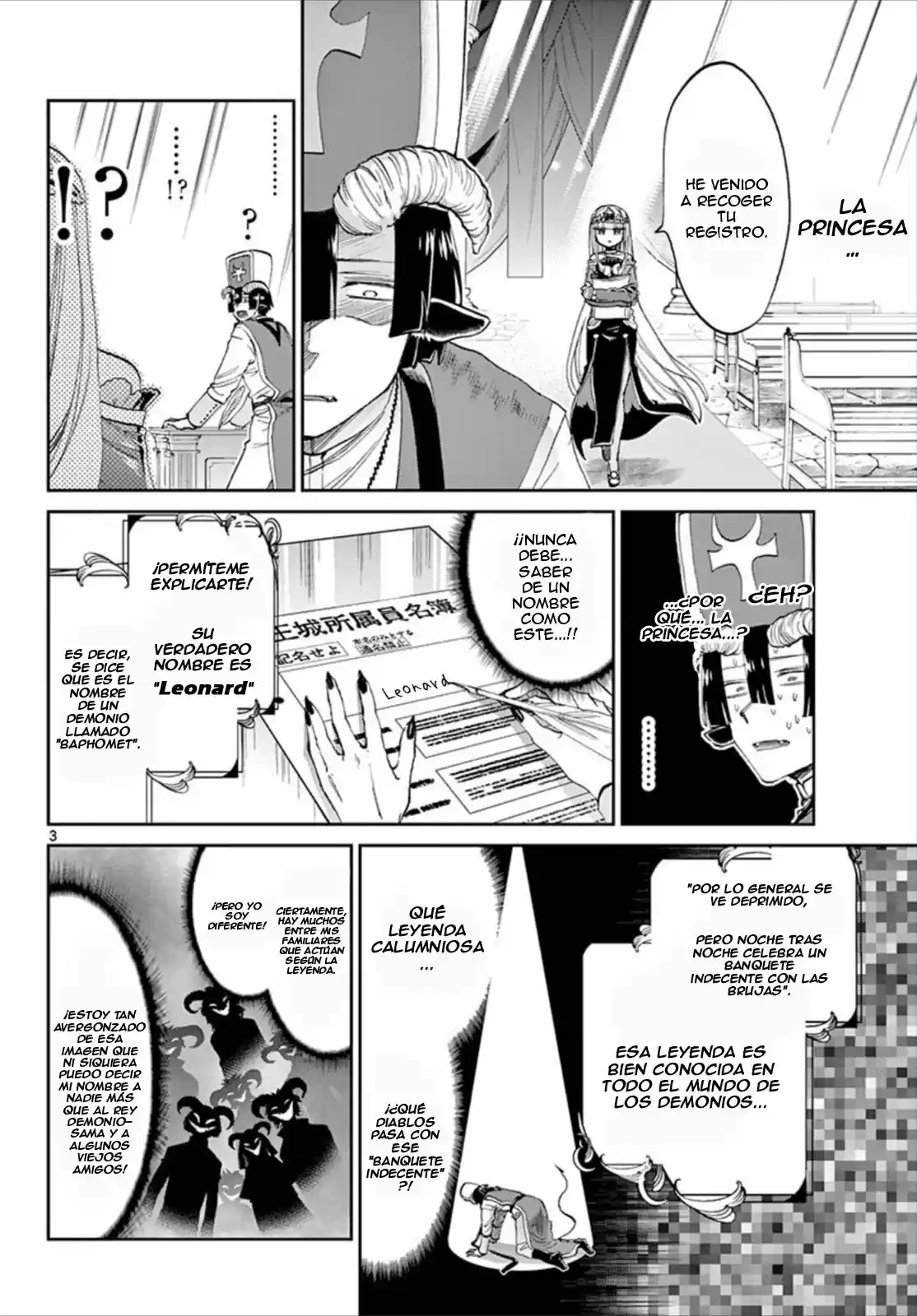 MAOU-JOU DE OYASUMI - Capítulo 96 - Página 4 - LectorTMOo