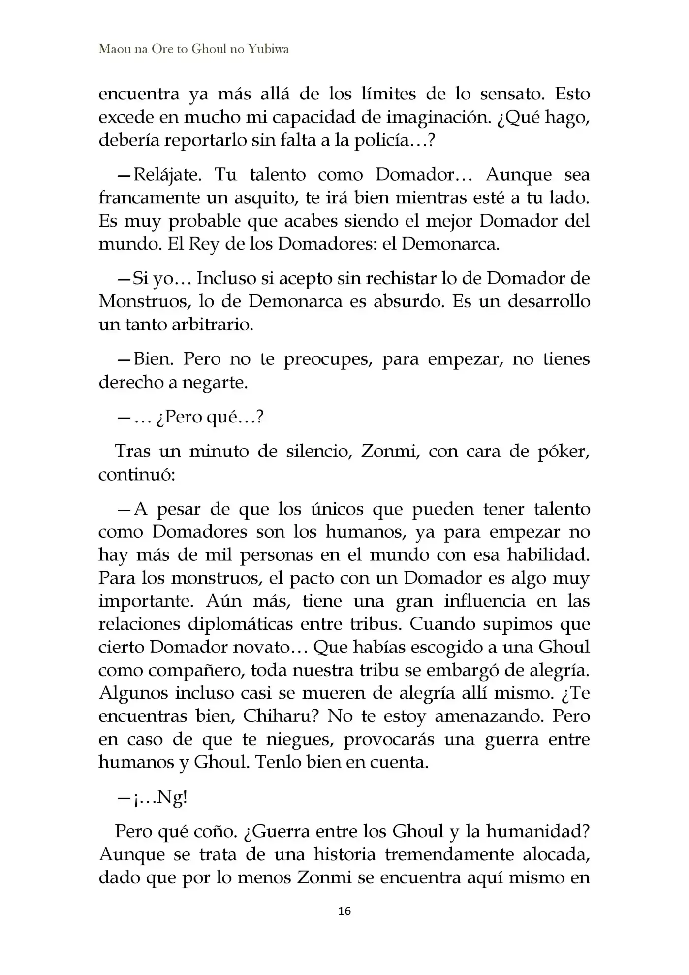 Maou Na Ore To Fushihime No Yubiwa (novela) - Capítulo 1 - Página 21 - LectorTMOo