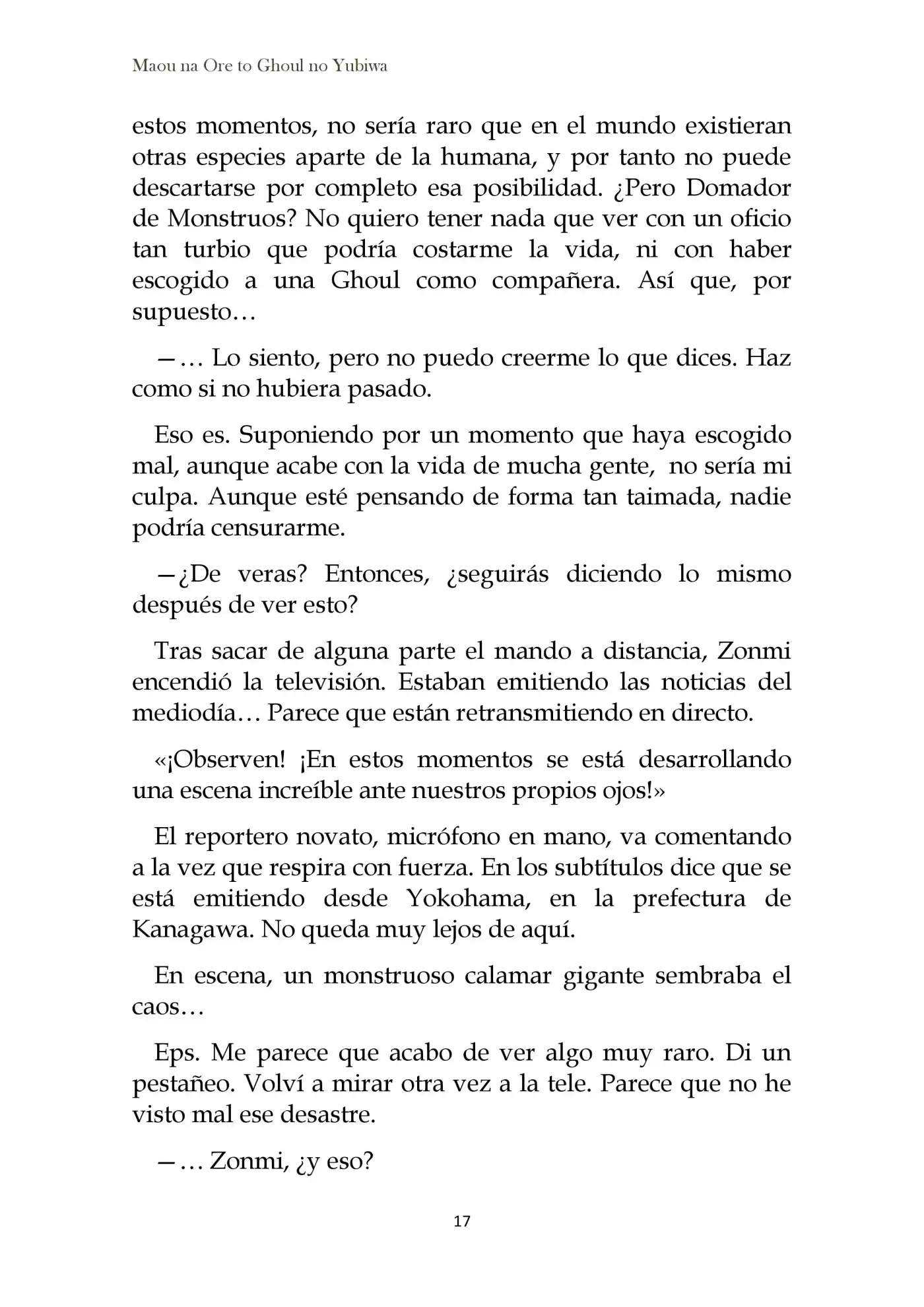 Maou Na Ore To Fushihime No Yubiwa (novela) - Capítulo 1 - Página 22 - LectorTMOo