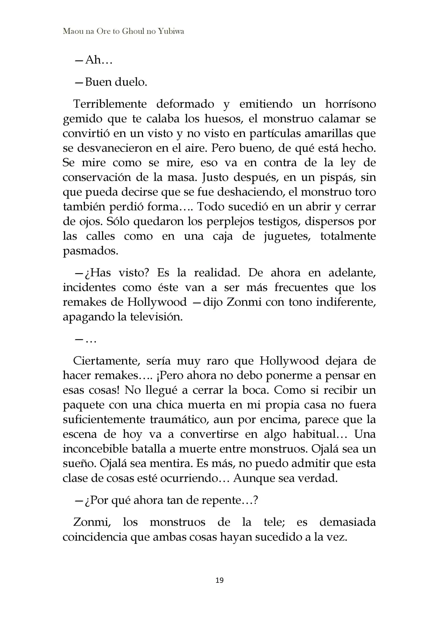 Maou Na Ore To Fushihime No Yubiwa (novela) - Capítulo 1 - Página 24 - LectorTMOo