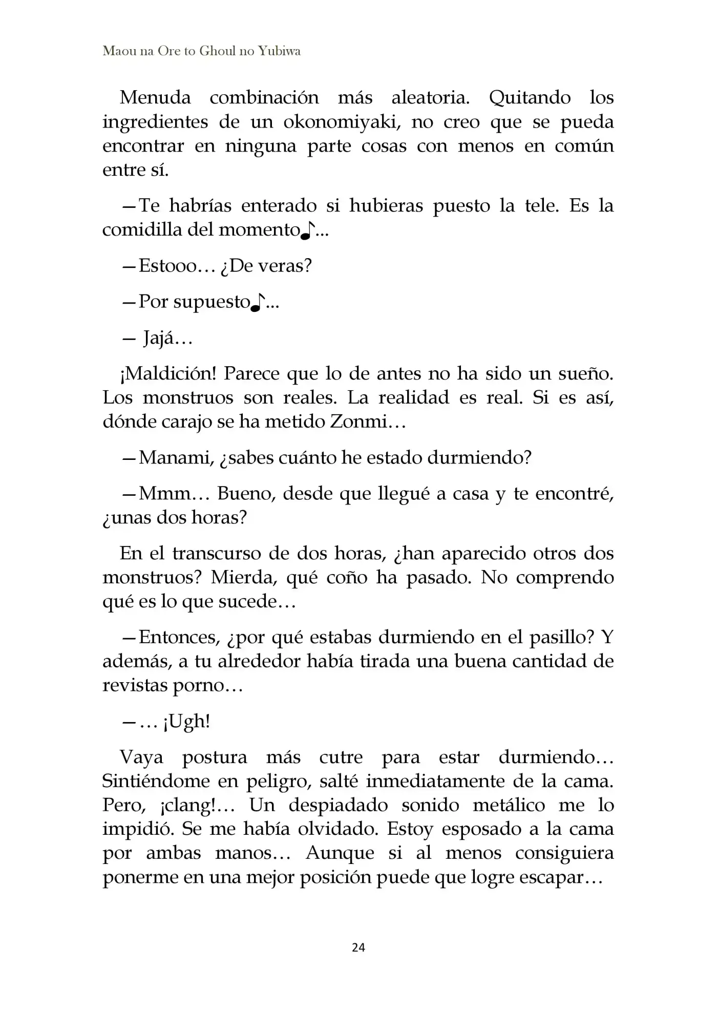 Maou Na Ore To Fushihime No Yubiwa (novela) - Capítulo 1 - Página 29 - LectorTMOo