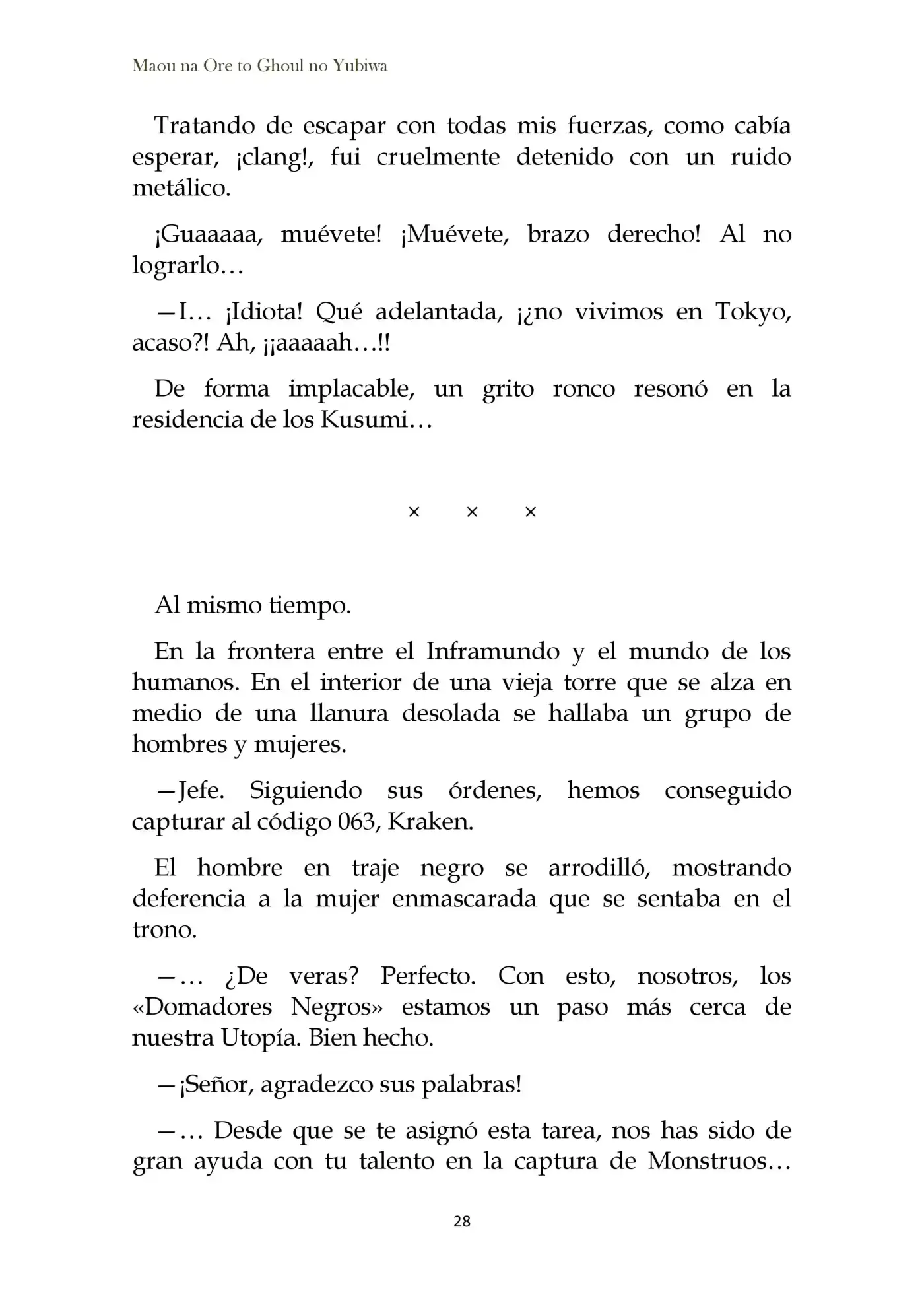 Maou Na Ore To Fushihime No Yubiwa (novela) - Capítulo 1 - Página 33 - LectorTMOo