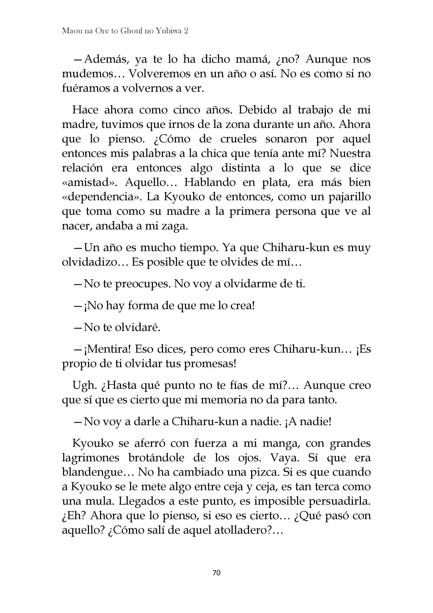 Maou Na Ore To Fushihime No Yubiwa (novela) - Capítulo 10 - Página 2 - LectorTMOo