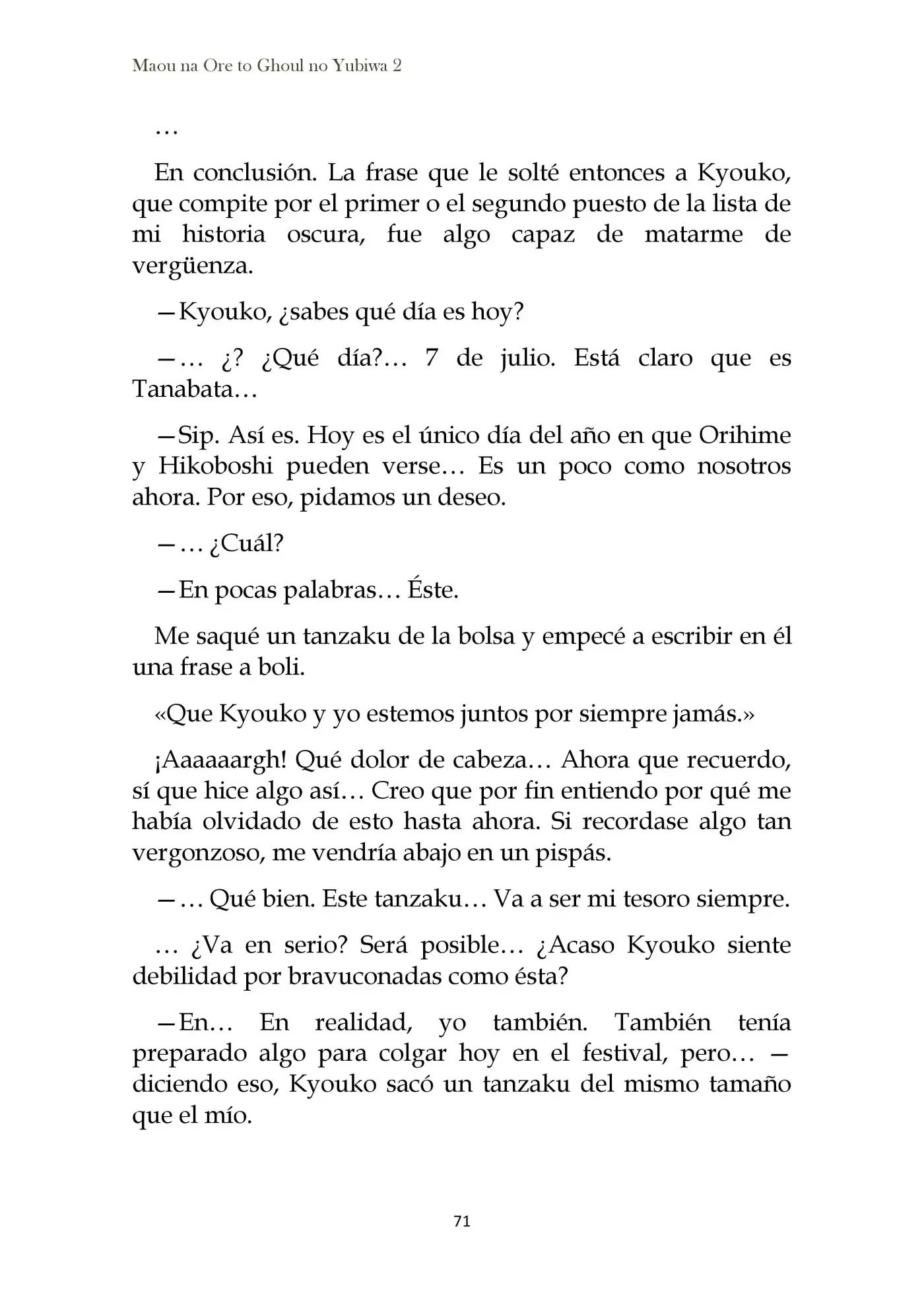 Maou Na Ore To Fushihime No Yubiwa (novela) - Capítulo 10 - Página 3 - LectorTMOo
