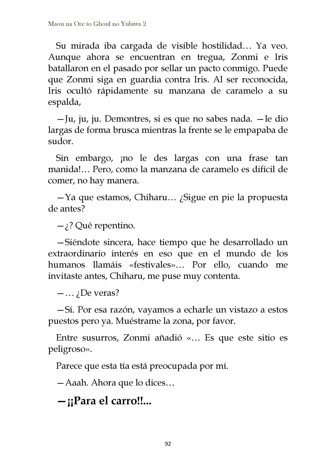 Maou Na Ore To Fushihime No Yubiwa (novela) - Capítulo 11 - Página 12 - LectorTMOo