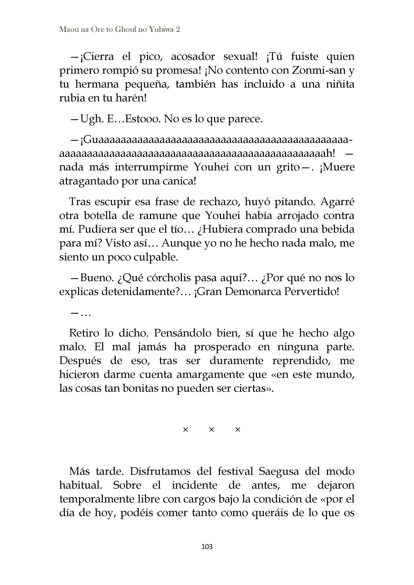 Maou Na Ore To Fushihime No Yubiwa (novela) - Capítulo 11 - Página 23 - LectorTMOo