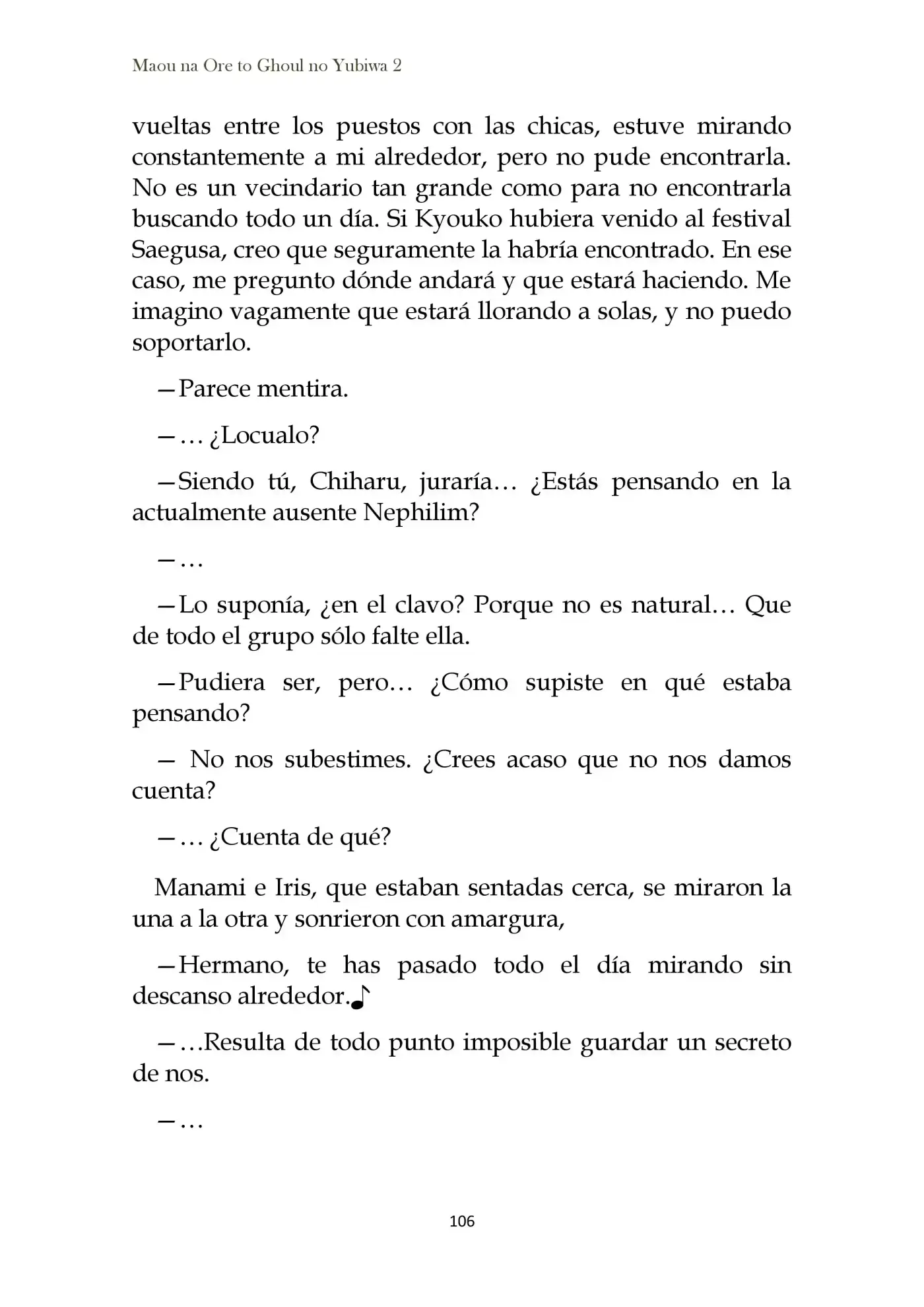 Maou Na Ore To Fushihime No Yubiwa (novela) - Capítulo 11 - Página 26 - LectorTMOo