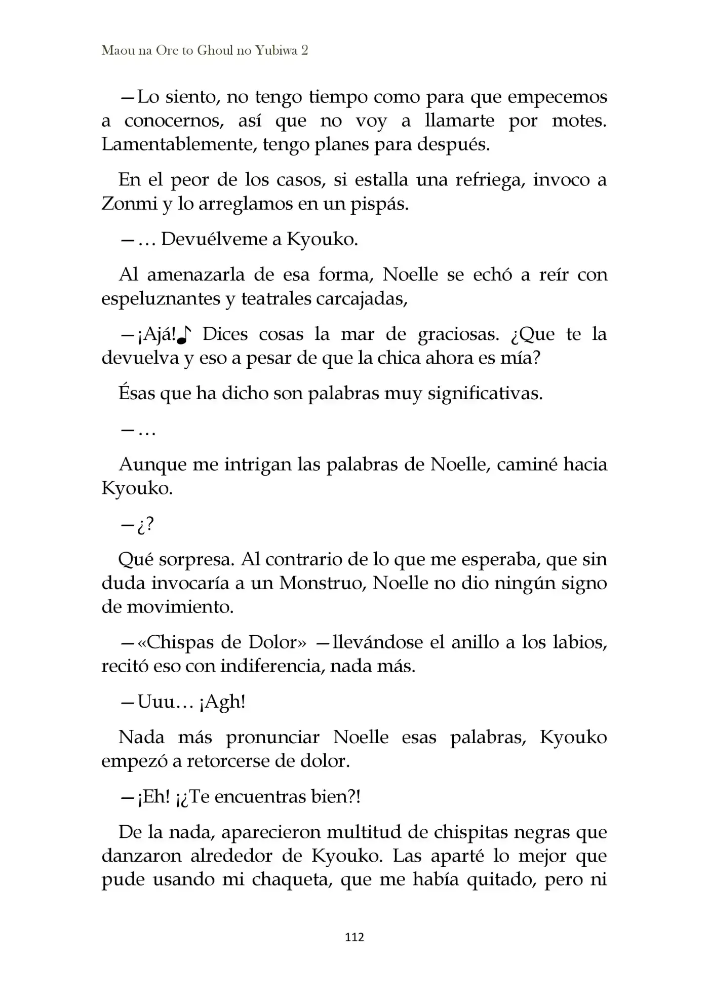 Maou Na Ore To Fushihime No Yubiwa (novela) - Capítulo 12 - Página 4 - LectorTMOo