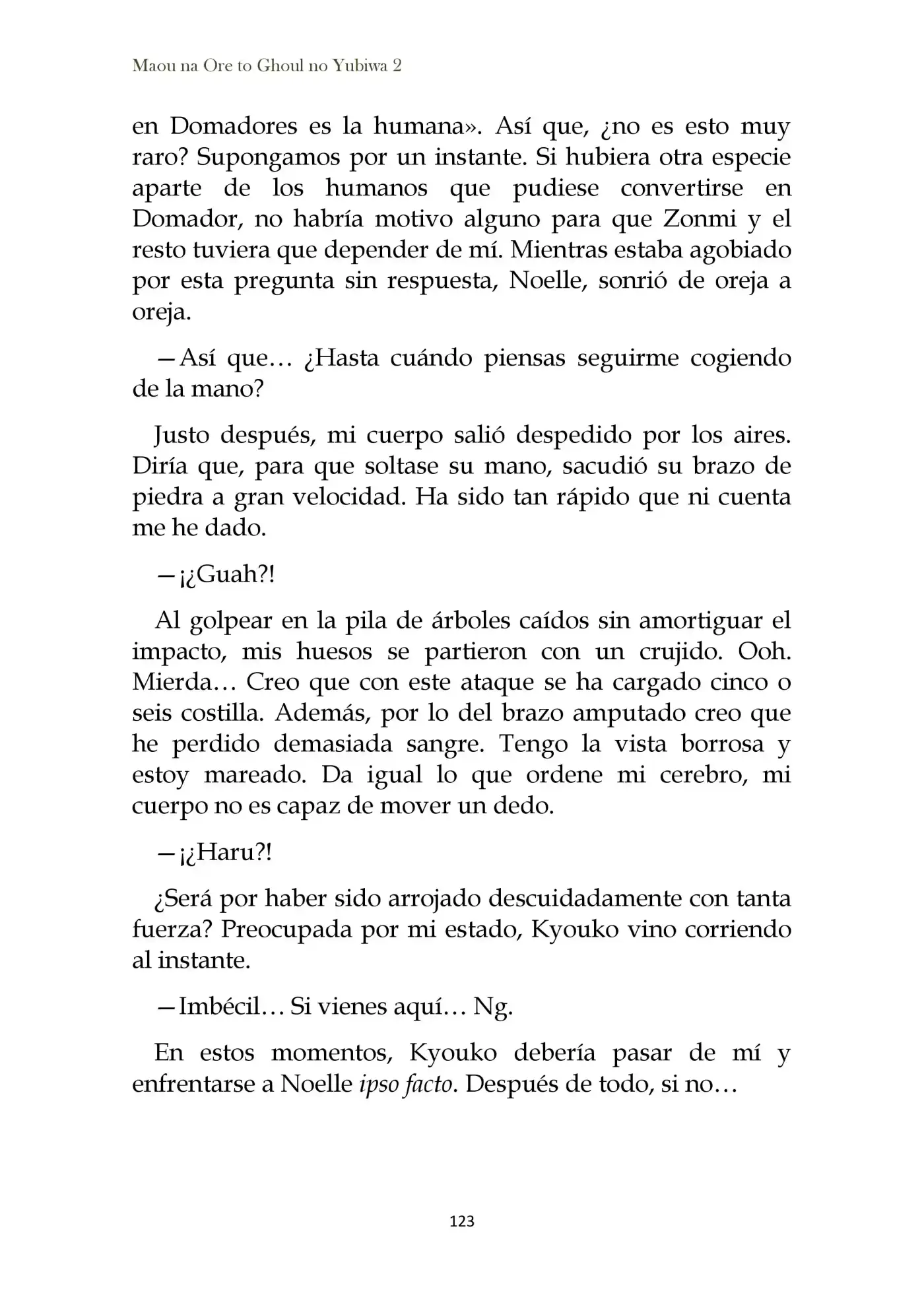 Maou Na Ore To Fushihime No Yubiwa (novela) - Capítulo 12 - Página 15 - LectorTMOo