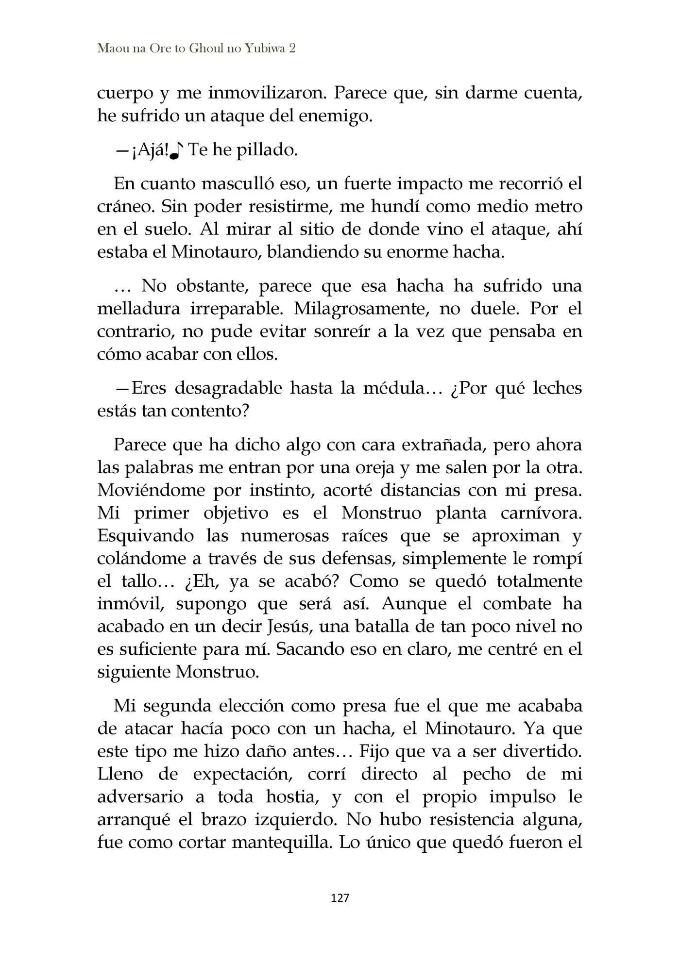 Maou Na Ore To Fushihime No Yubiwa (novela) - Capítulo 12 - Página 19 - LectorTMOo