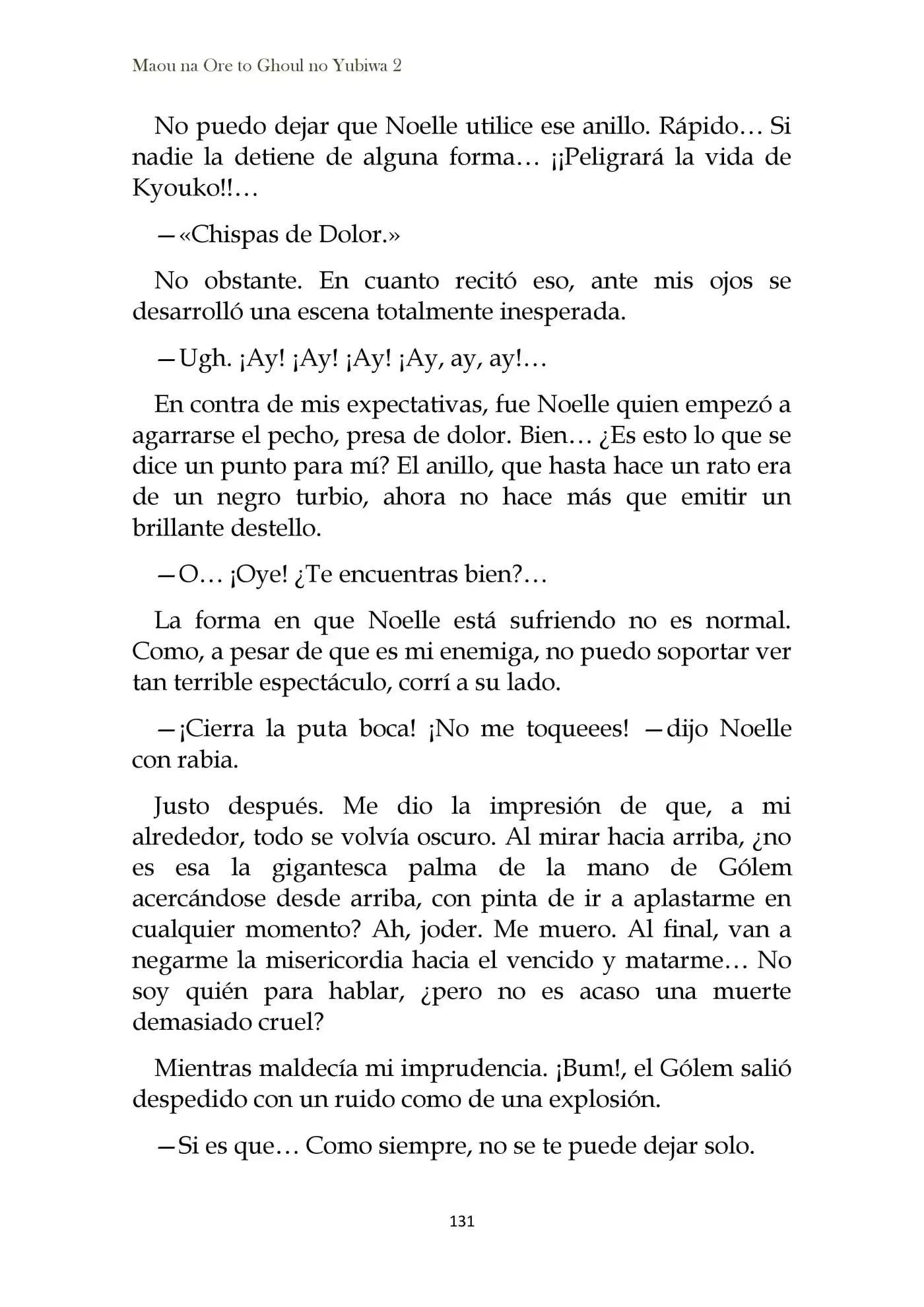 Maou Na Ore To Fushihime No Yubiwa (novela) - Capítulo 12 - Página 23 - LectorTMOo