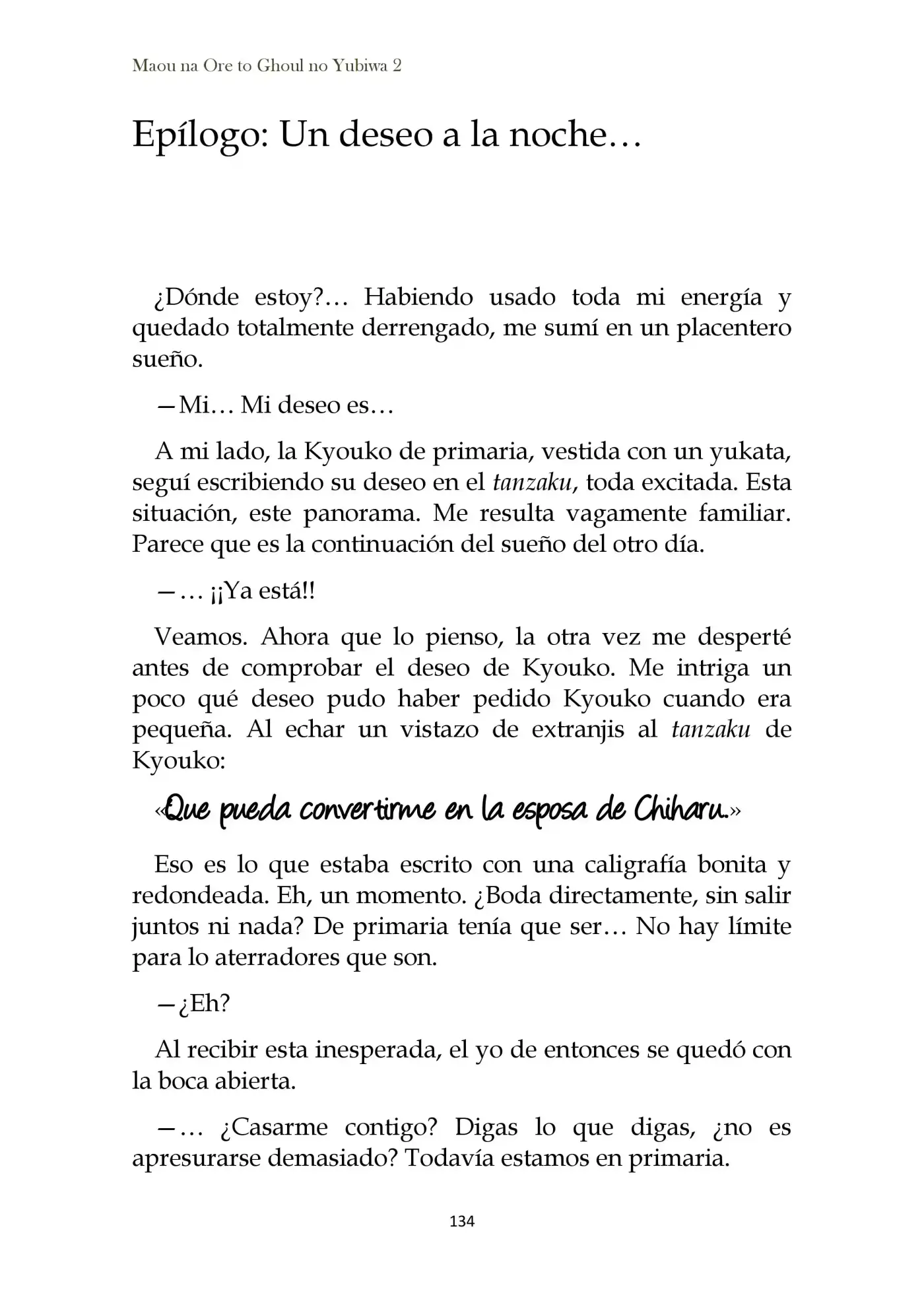 Maou Na Ore To Fushihime No Yubiwa (novela) - Capítulo 12 - Página 26 - LectorTMOo