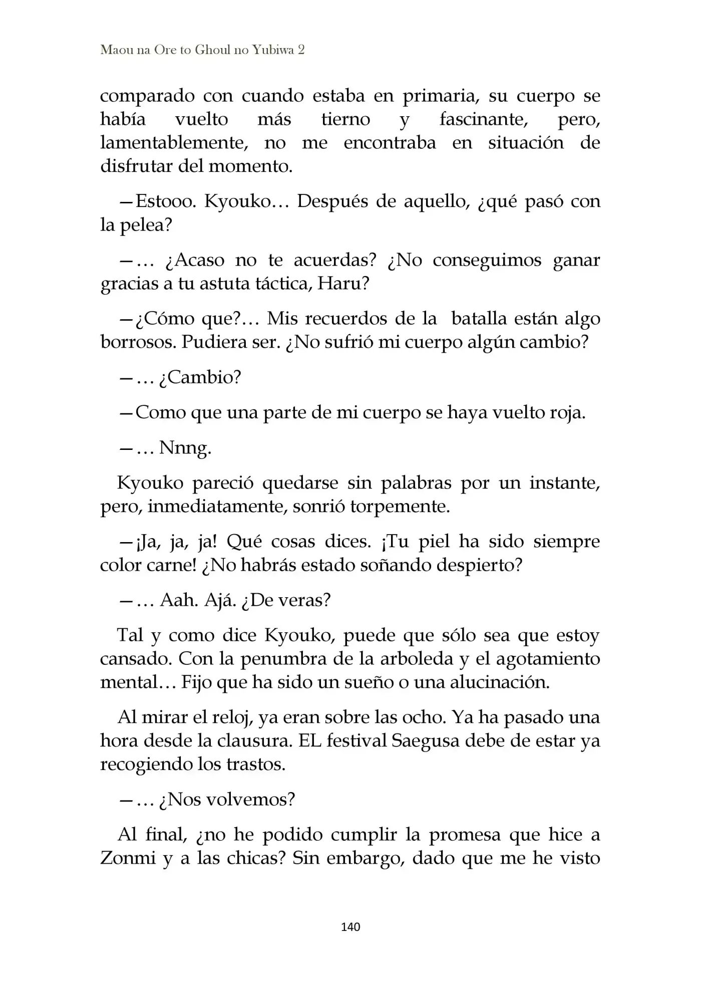 Maou Na Ore To Fushihime No Yubiwa (novela) - Capítulo 12 - Página 32 - LectorTMOo