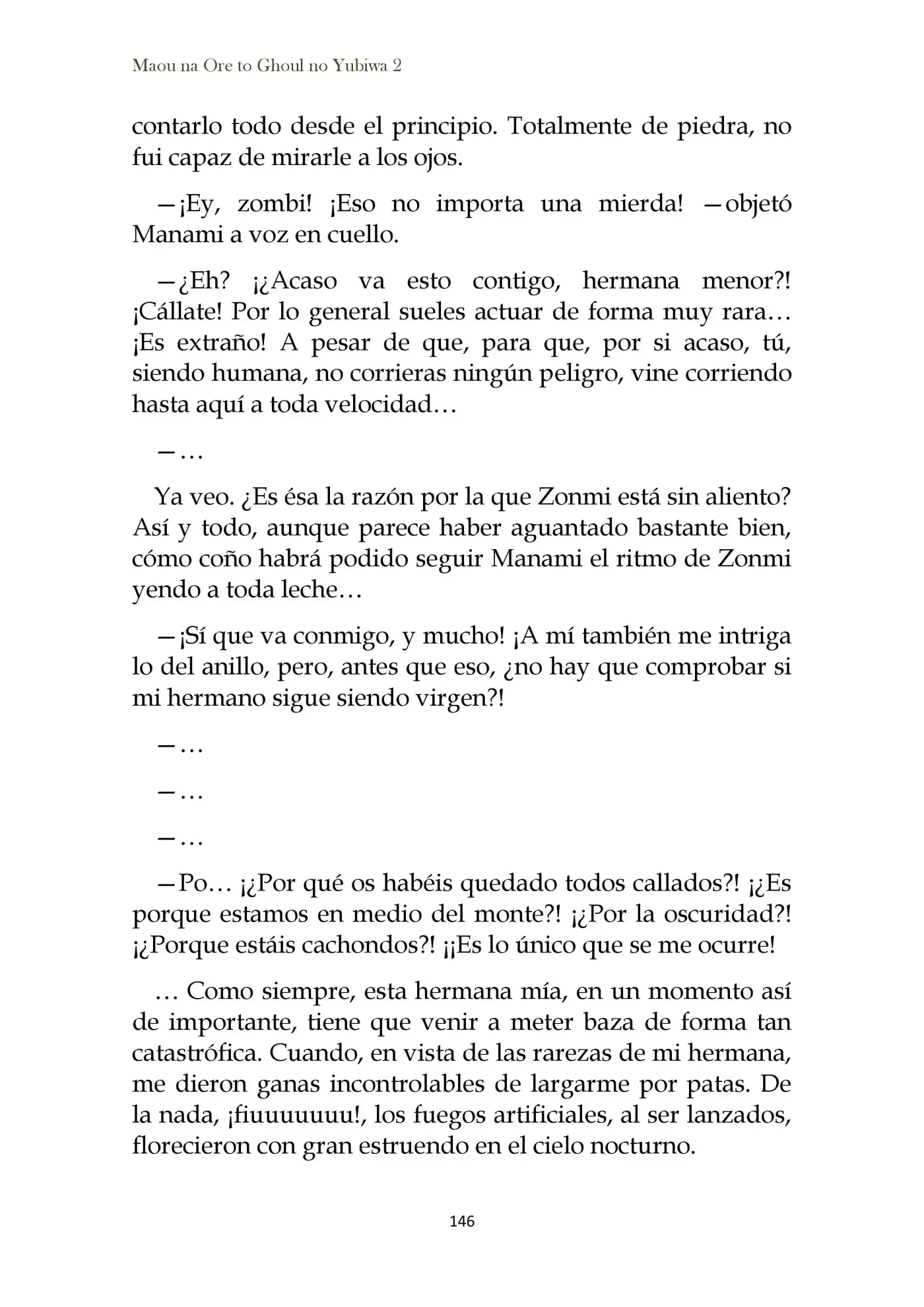 Maou Na Ore To Fushihime No Yubiwa (novela) - Capítulo 12 - Página 38 - LectorTMOo