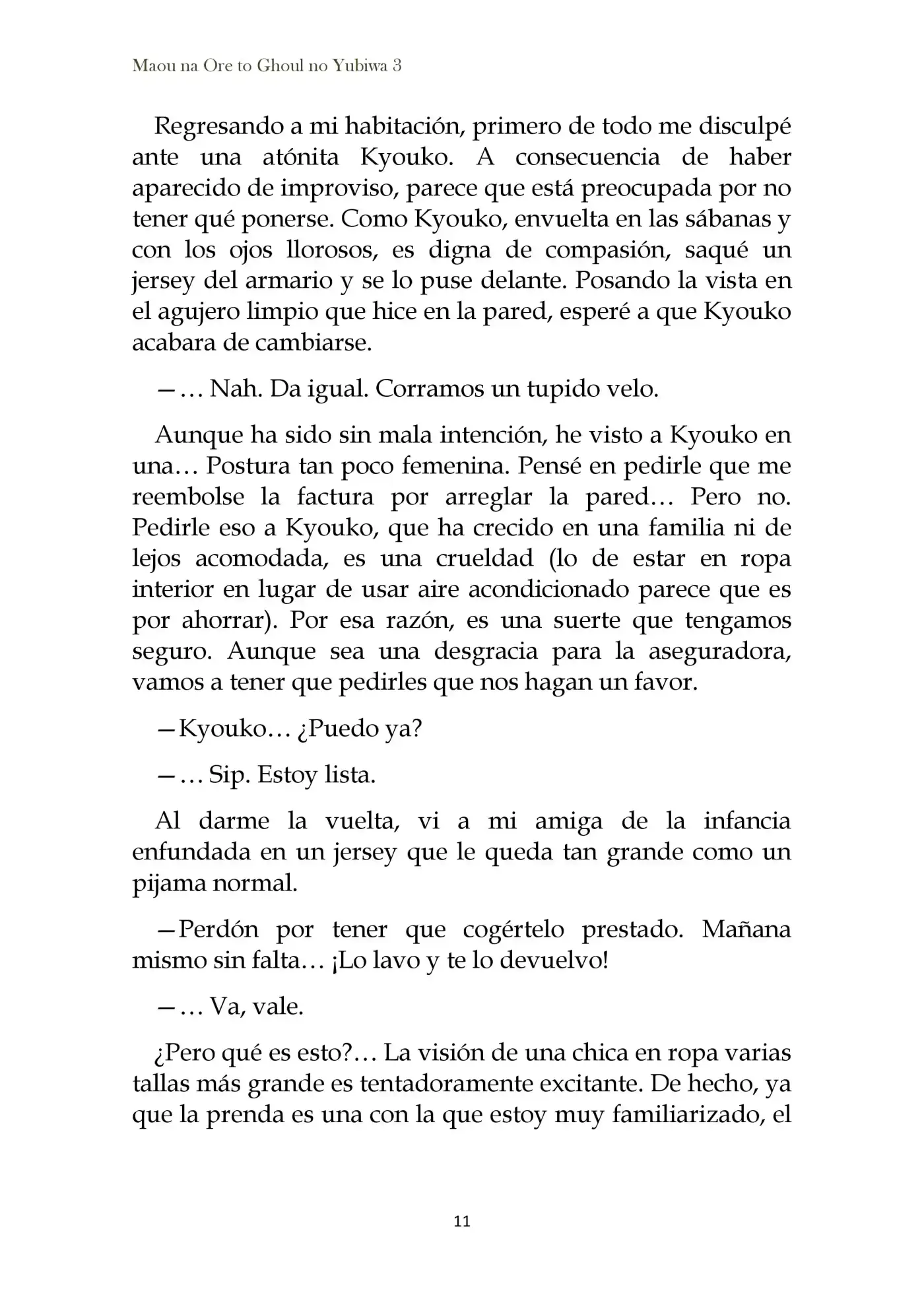 Maou Na Ore To Fushihime No Yubiwa (novela) - Capítulo 13 - Página 15 - LectorTMOo