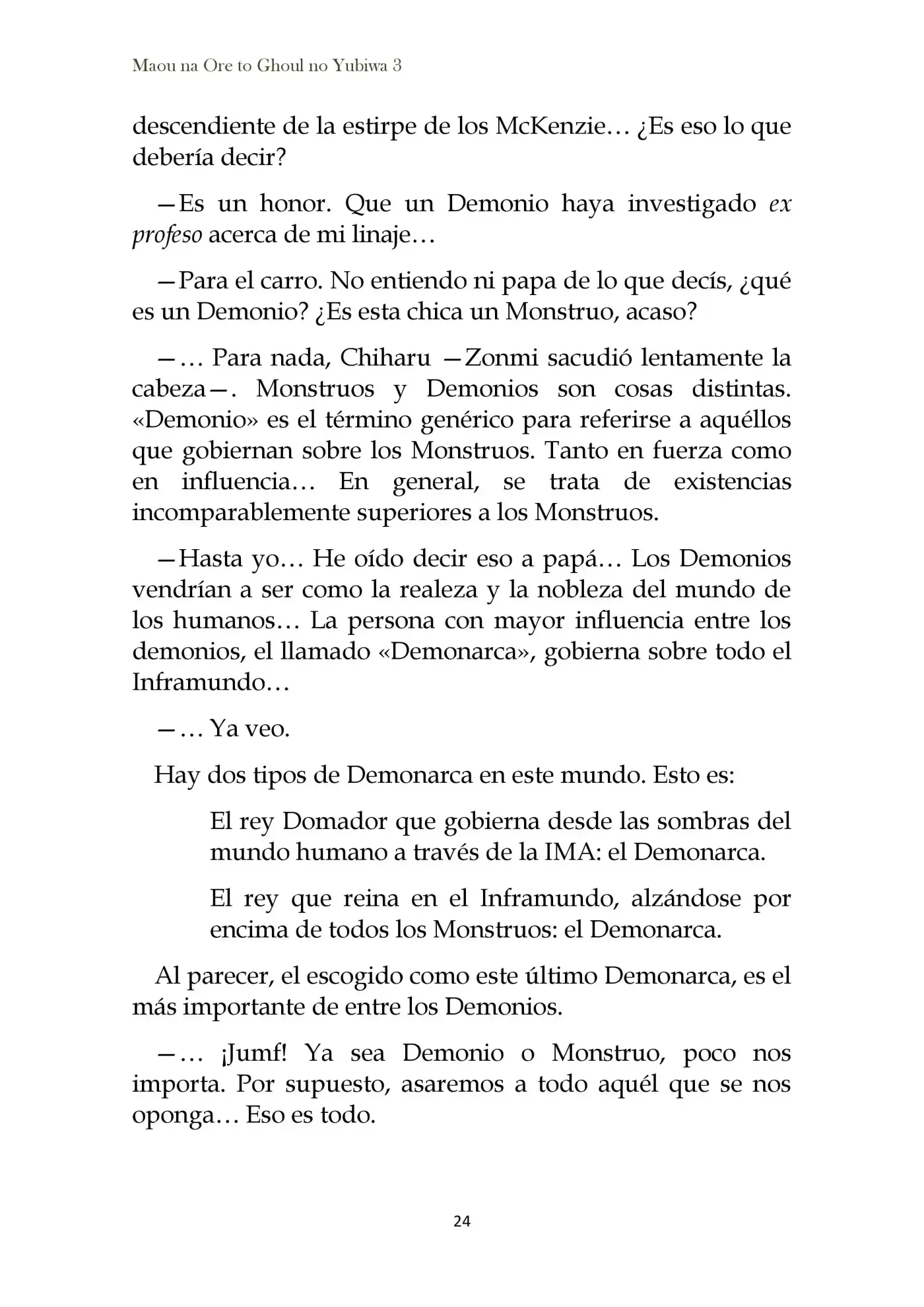 Maou Na Ore To Fushihime No Yubiwa (novela) - Capítulo 13 - Página 28 - LectorTMOo