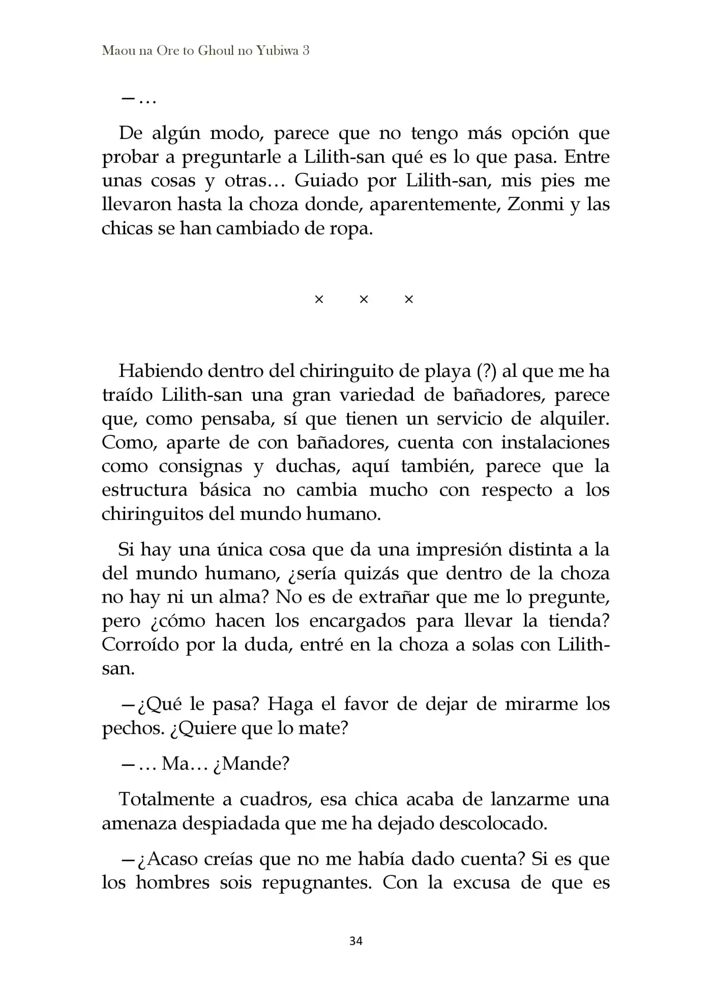 Maou Na Ore To Fushihime No Yubiwa (novela) - Capítulo 14 - Página 8 - LectorTMOo