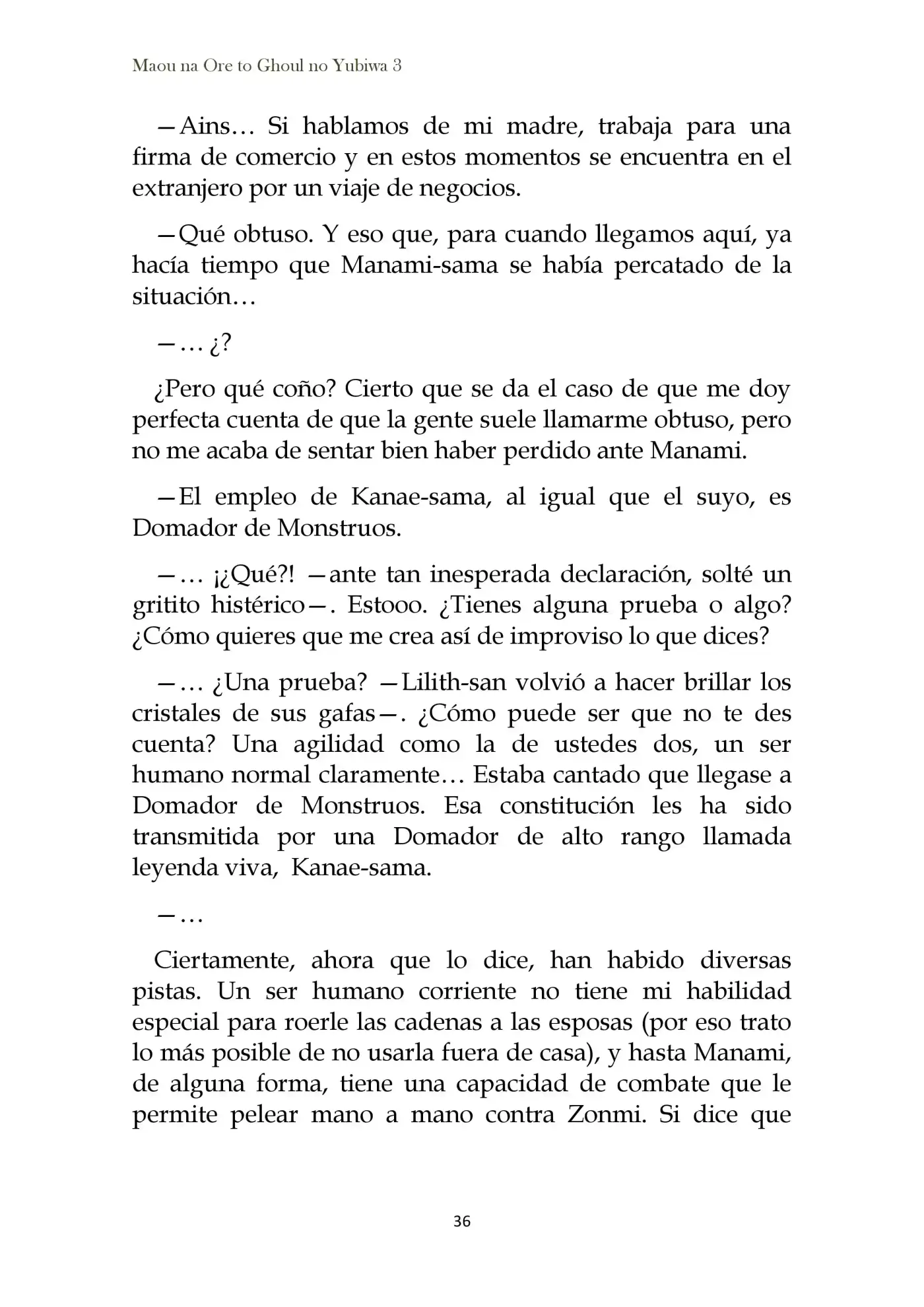 Maou Na Ore To Fushihime No Yubiwa (novela) - Capítulo 14 - Página 10 - LectorTMOo