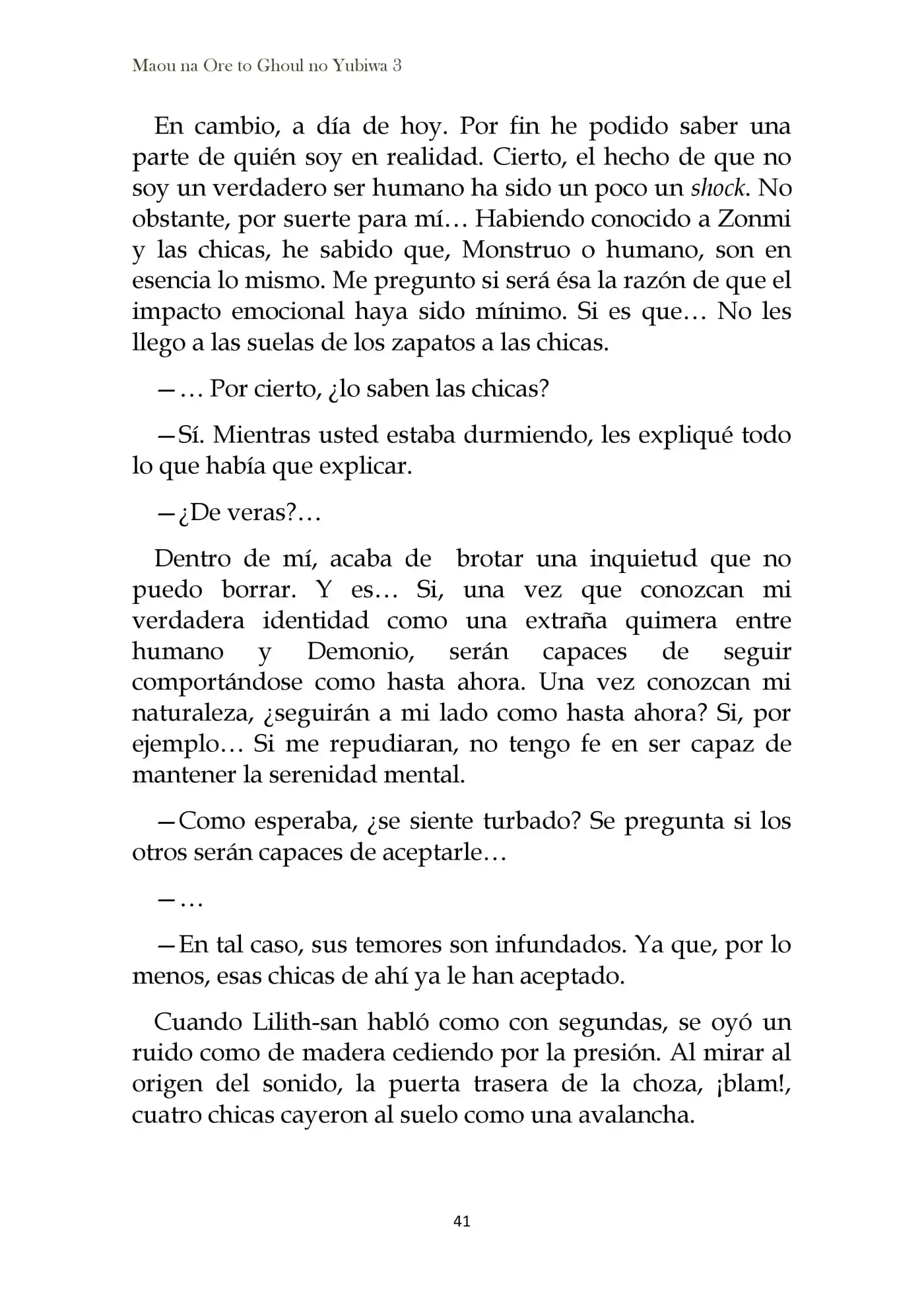 Maou Na Ore To Fushihime No Yubiwa (novela) - Capítulo 14 - Página 15 - LectorTMOo