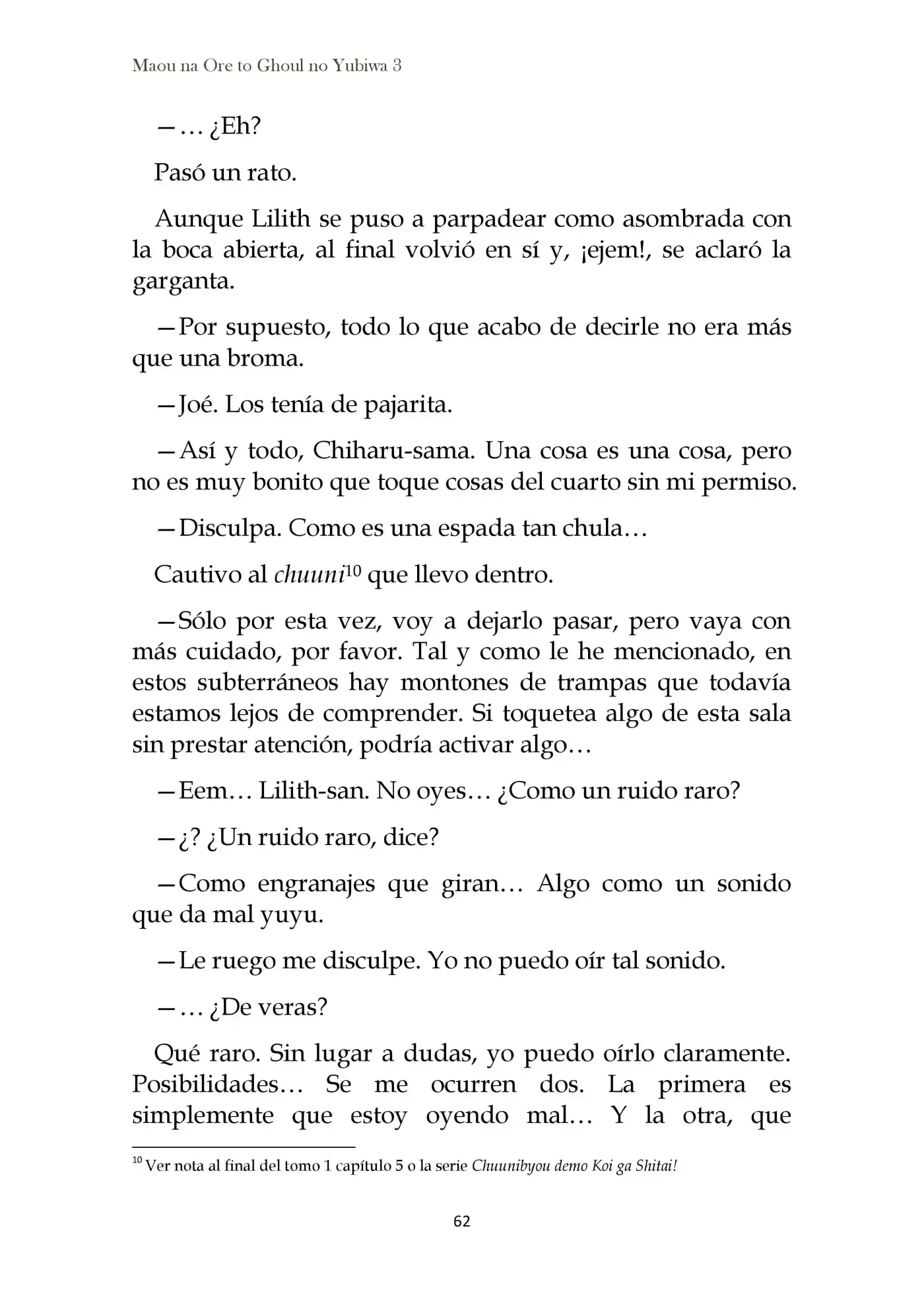 Maou Na Ore To Fushihime No Yubiwa (novela) - Capítulo 15 - Página 46 - LectorTMOo
