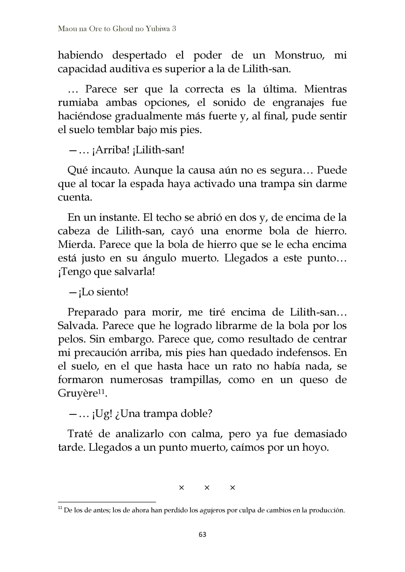 Maou Na Ore To Fushihime No Yubiwa (novela) - Capítulo 15 - Página 47 - LectorTMOo