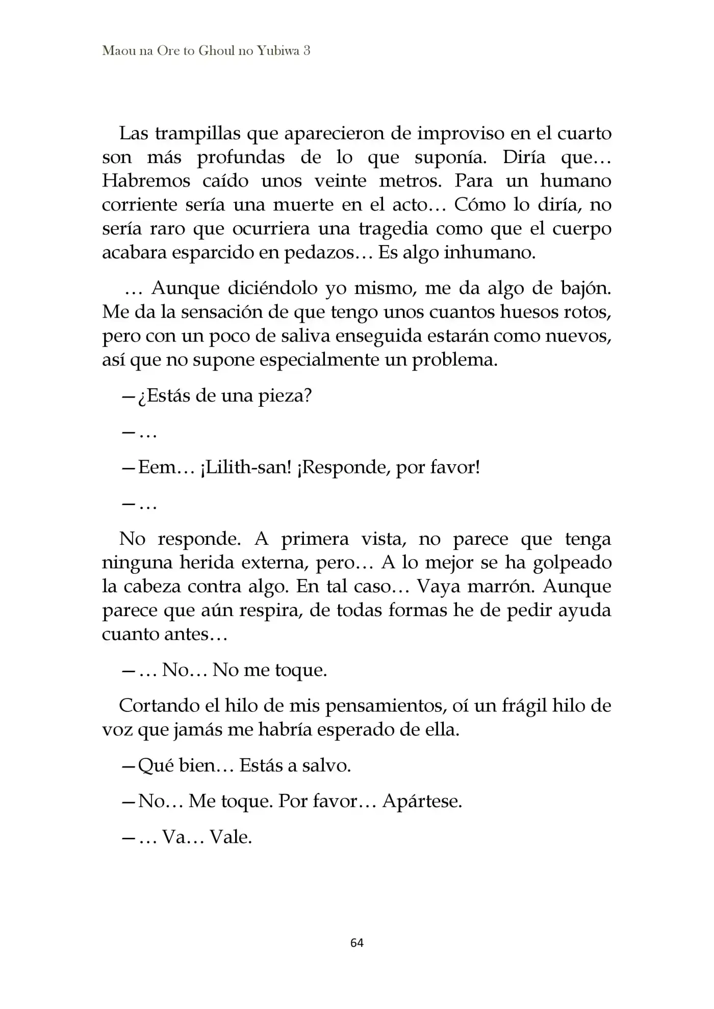 Maou Na Ore To Fushihime No Yubiwa (novela) - Capítulo 15 - Página 48 - LectorTMOo