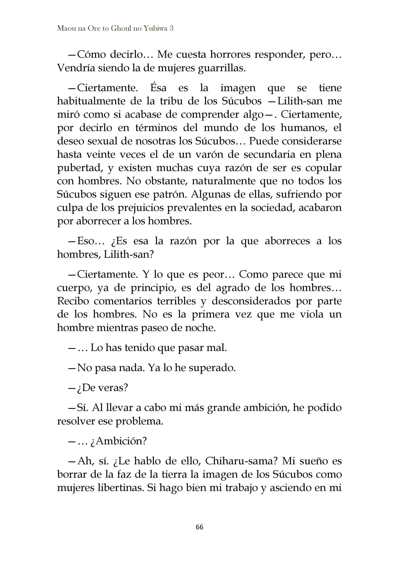 Maou Na Ore To Fushihime No Yubiwa (novela) - Capítulo 15 - Página 50 - LectorTMOo