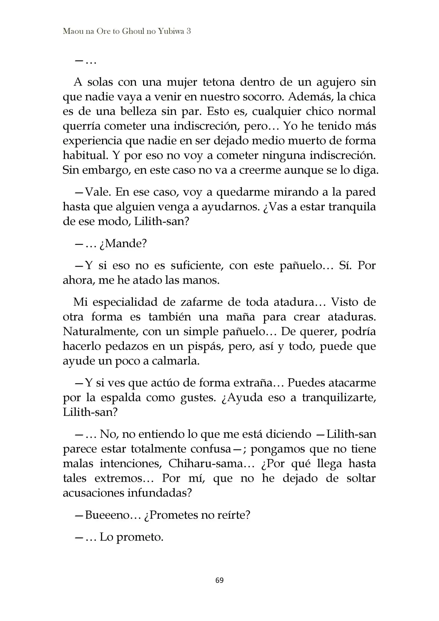 Maou Na Ore To Fushihime No Yubiwa (novela) - Capítulo 15 - Página 53 - LectorTMOo