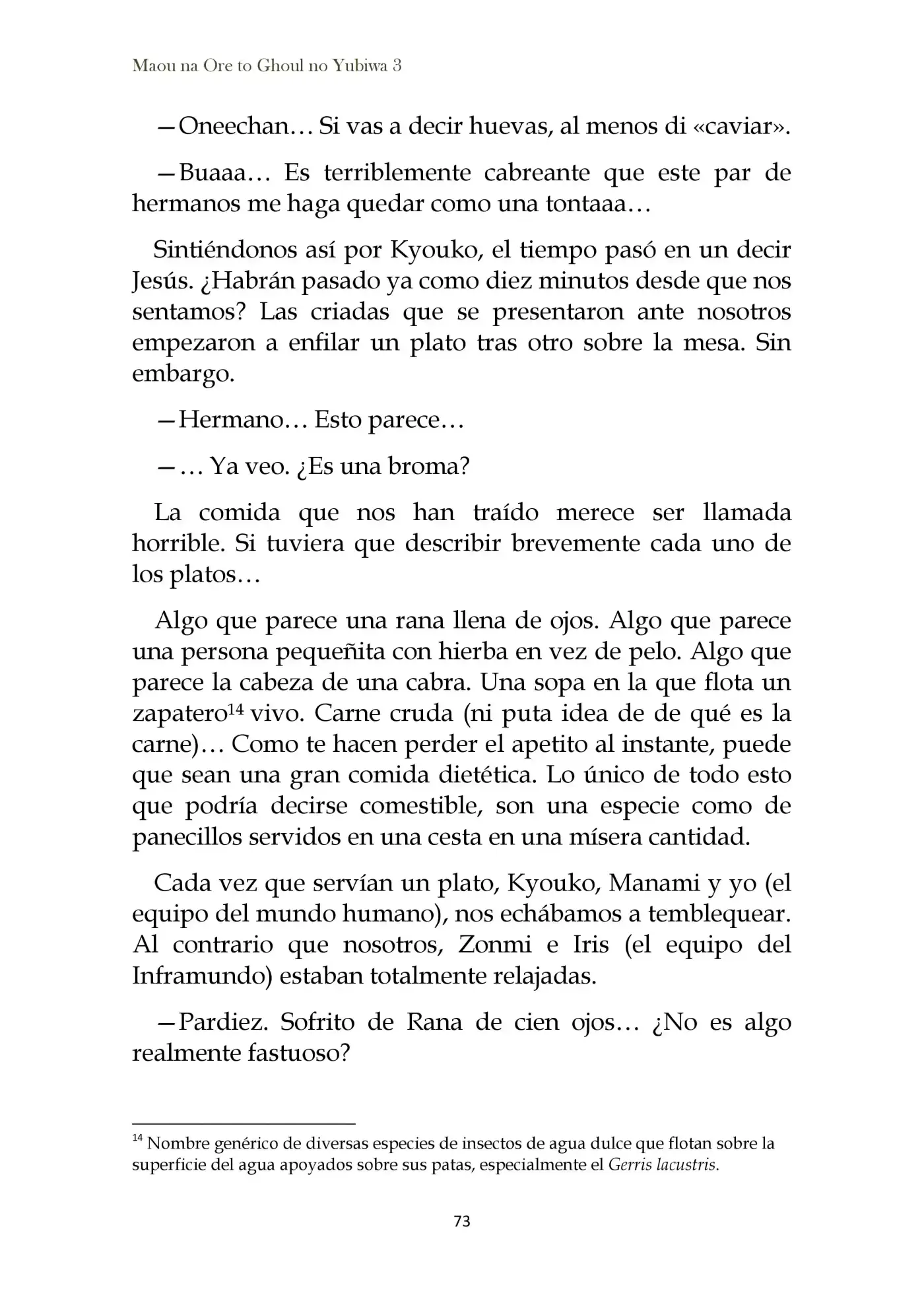 Maou Na Ore To Fushihime No Yubiwa (novela) - Capítulo 16 - Página 3 - LectorTMOo