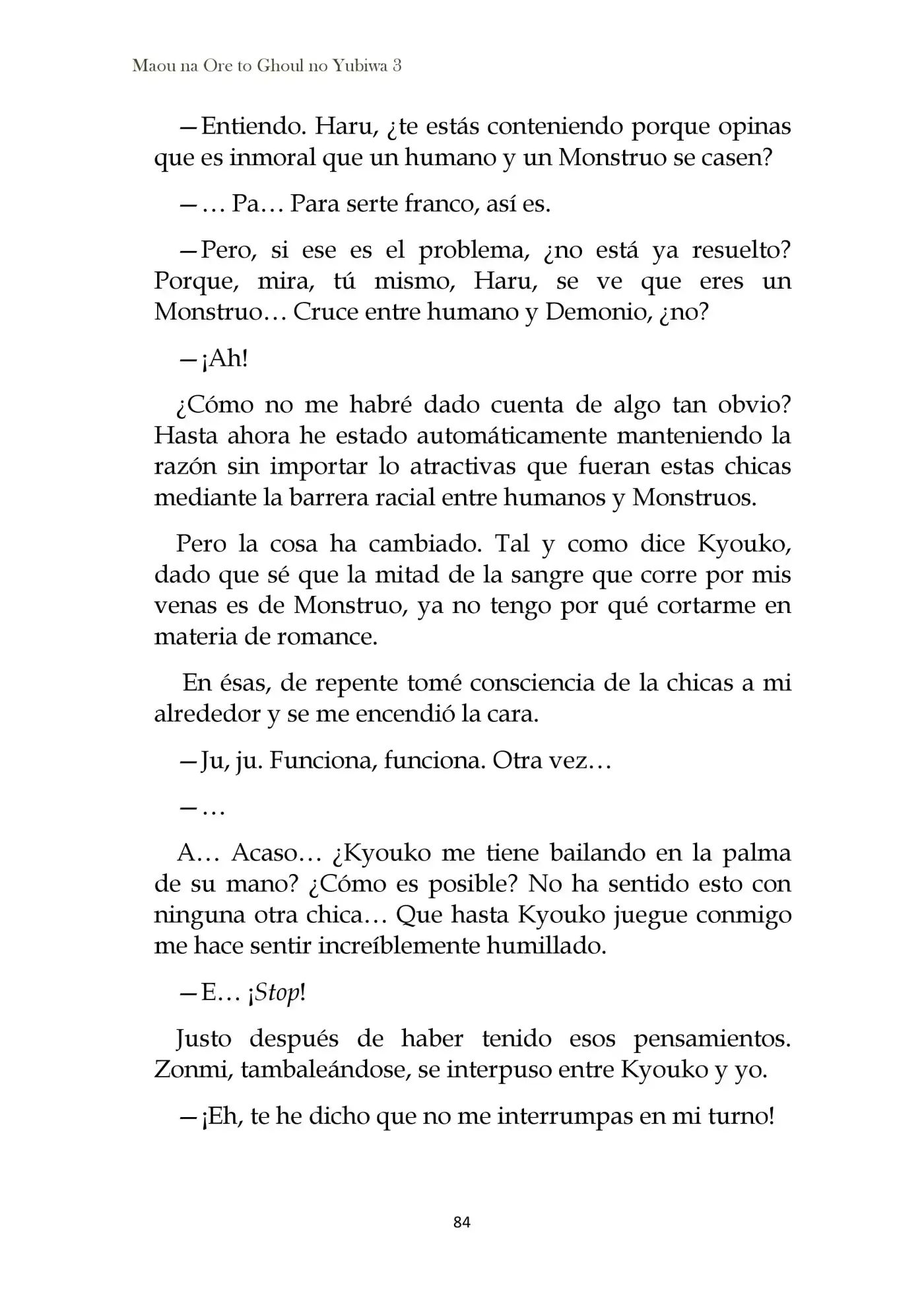 Maou Na Ore To Fushihime No Yubiwa (novela) - Capítulo 16 - Página 14 - LectorTMOo