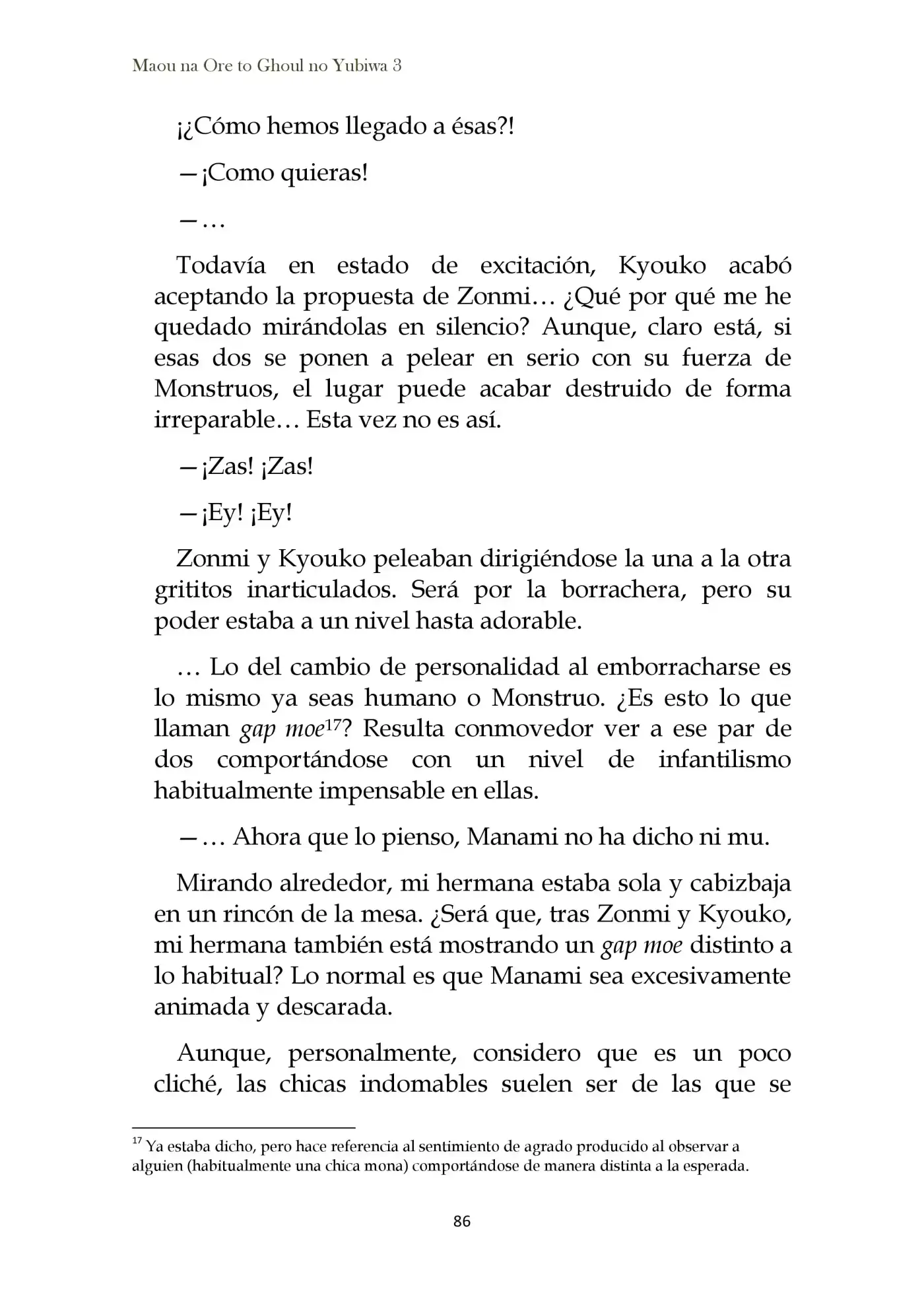 Maou Na Ore To Fushihime No Yubiwa (novela) - Capítulo 16 - Página 16 - LectorTMOo
