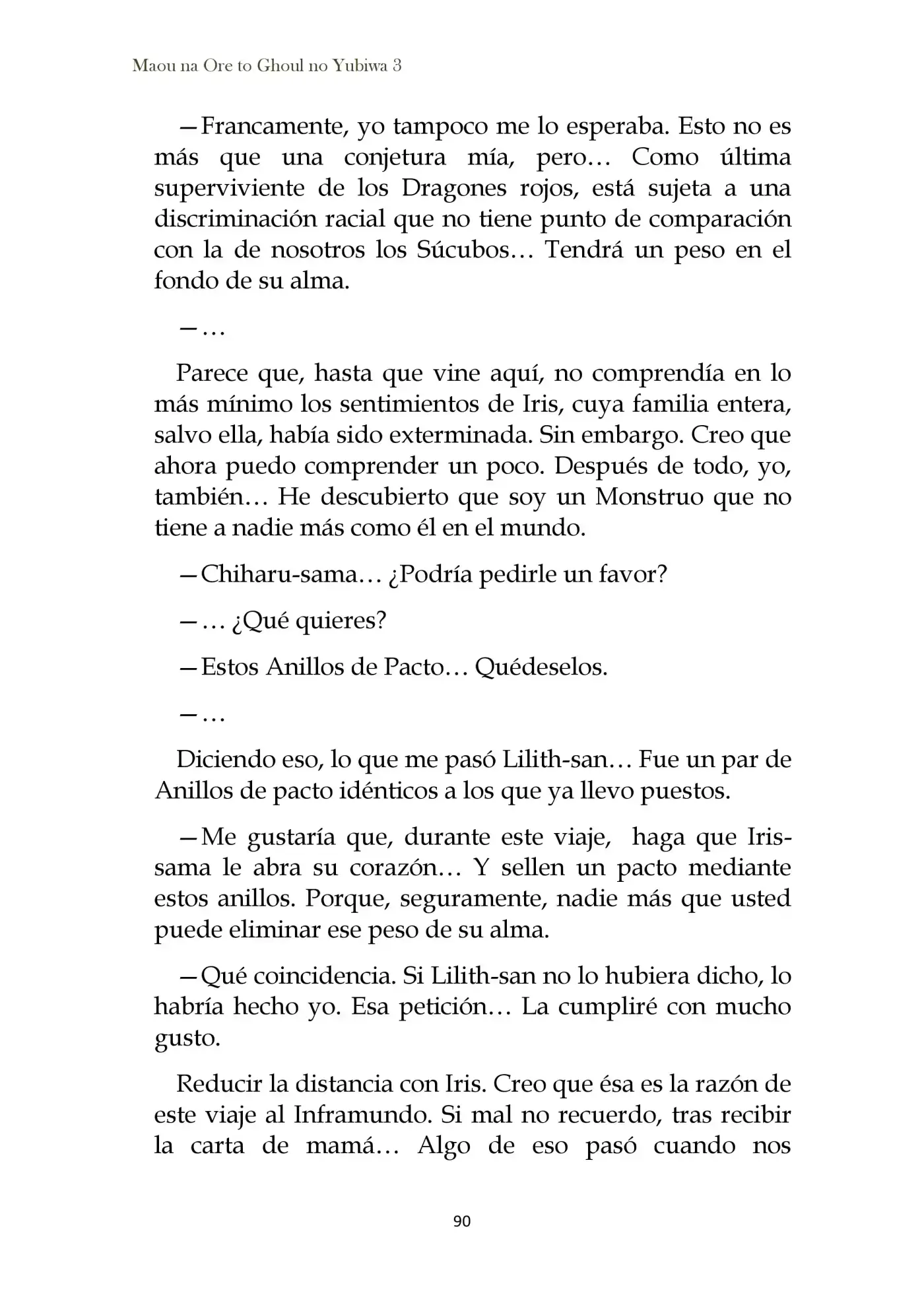 Maou Na Ore To Fushihime No Yubiwa (novela) - Capítulo 16 - Página 20 - LectorTMOo